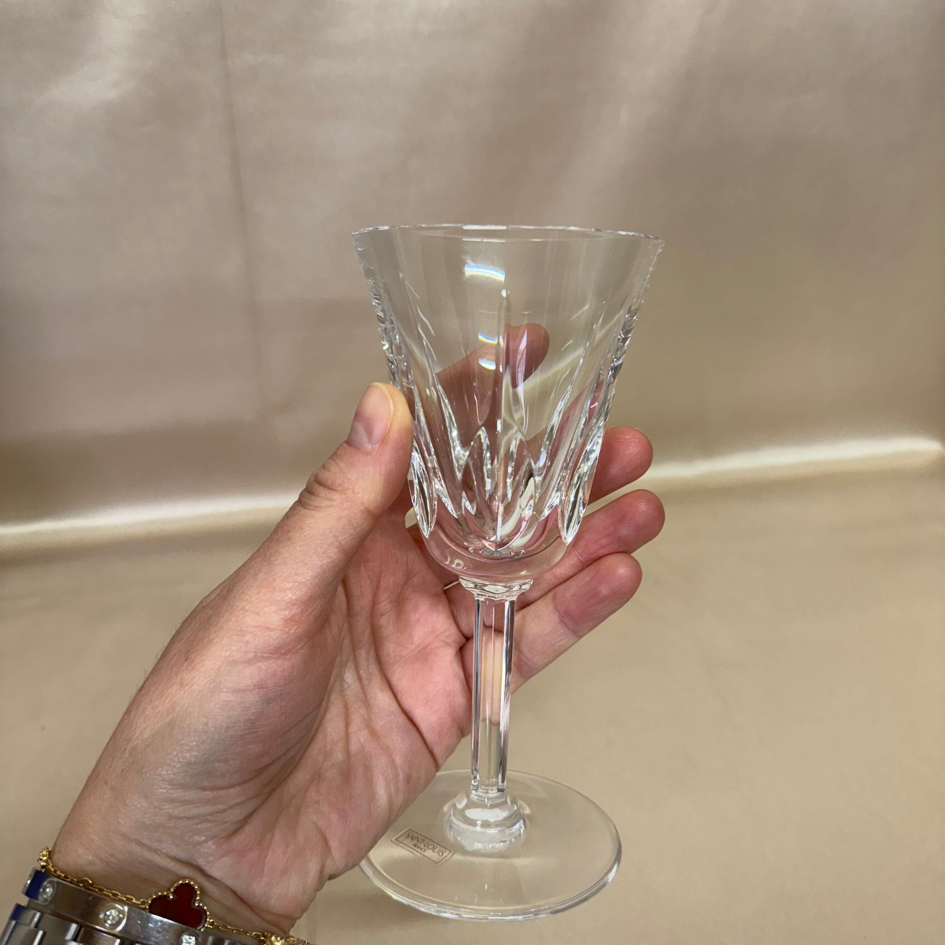 Saint-Louis Crystal Cerdagne Wine Glass