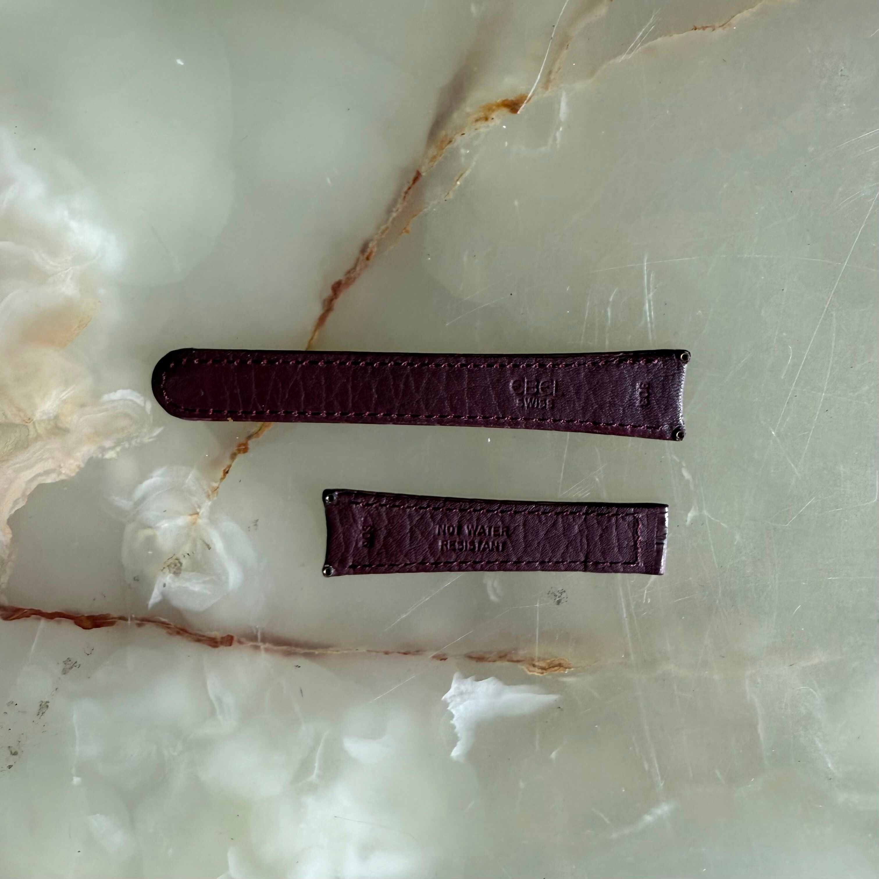 Authentic Ebel Sport Red Crocodile Watch Strap Band 20mm 903