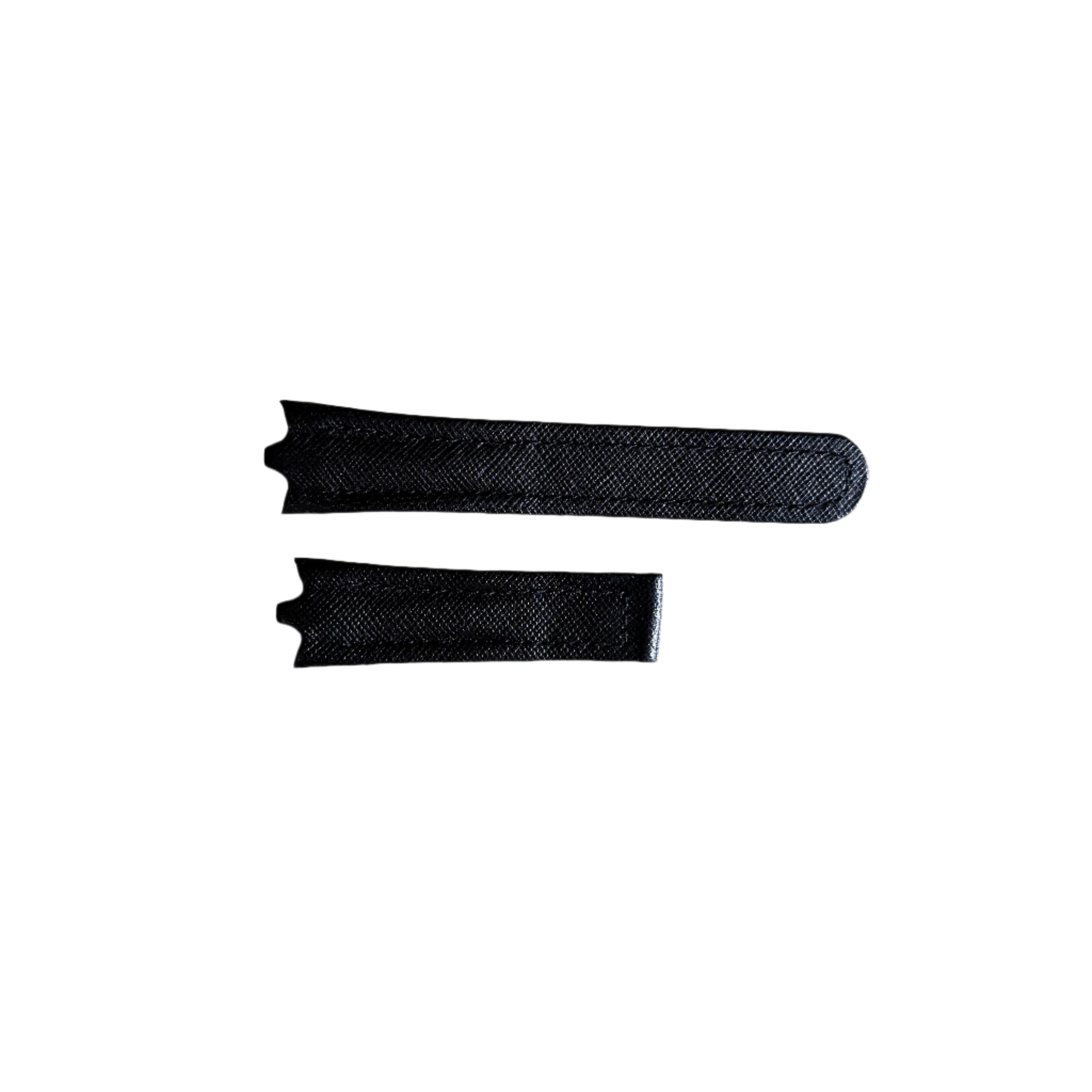 Authentic Ebel Black Leather Watch Strap Band 21mm 3564