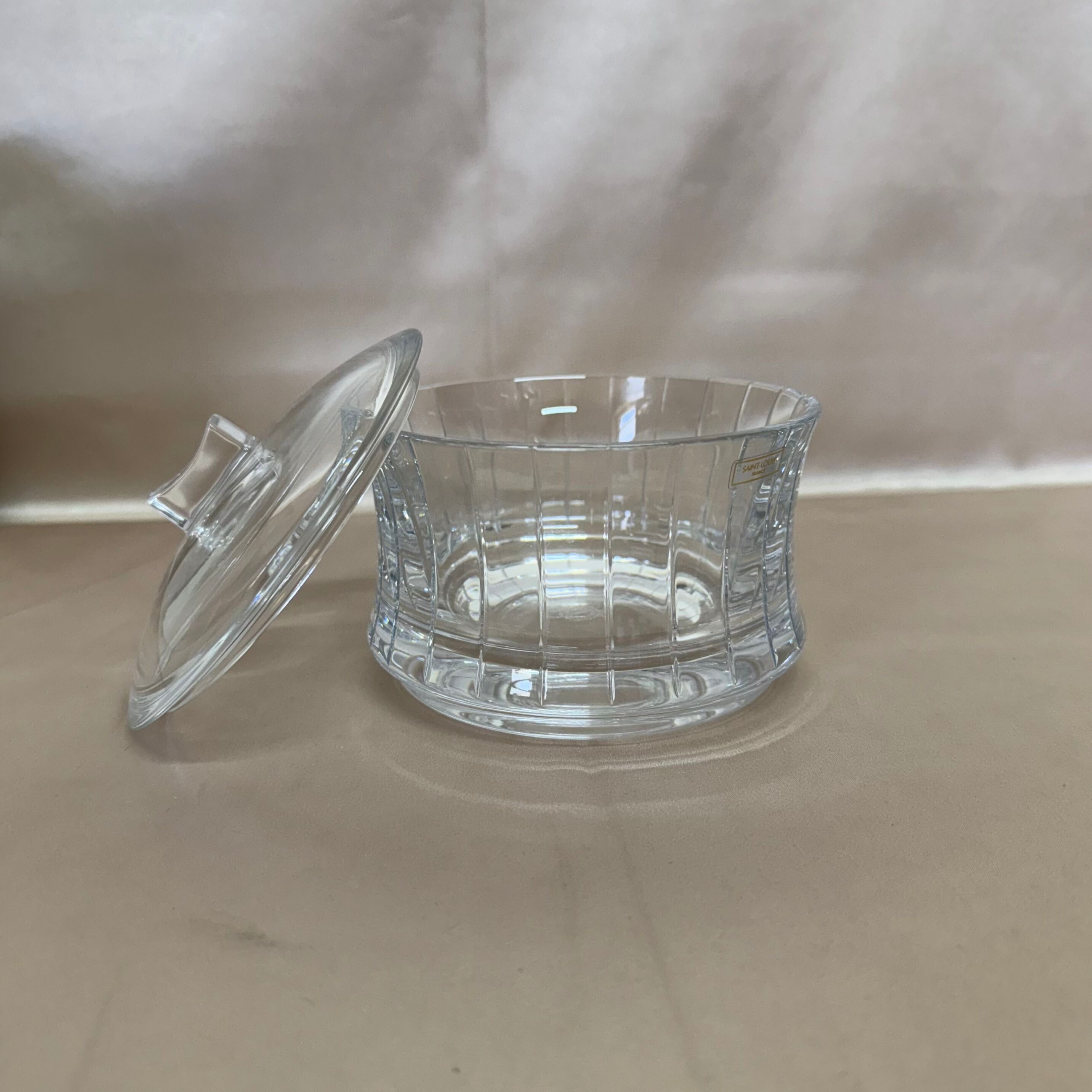 Saint-Louis Crystal Sugar Bowl with Lid