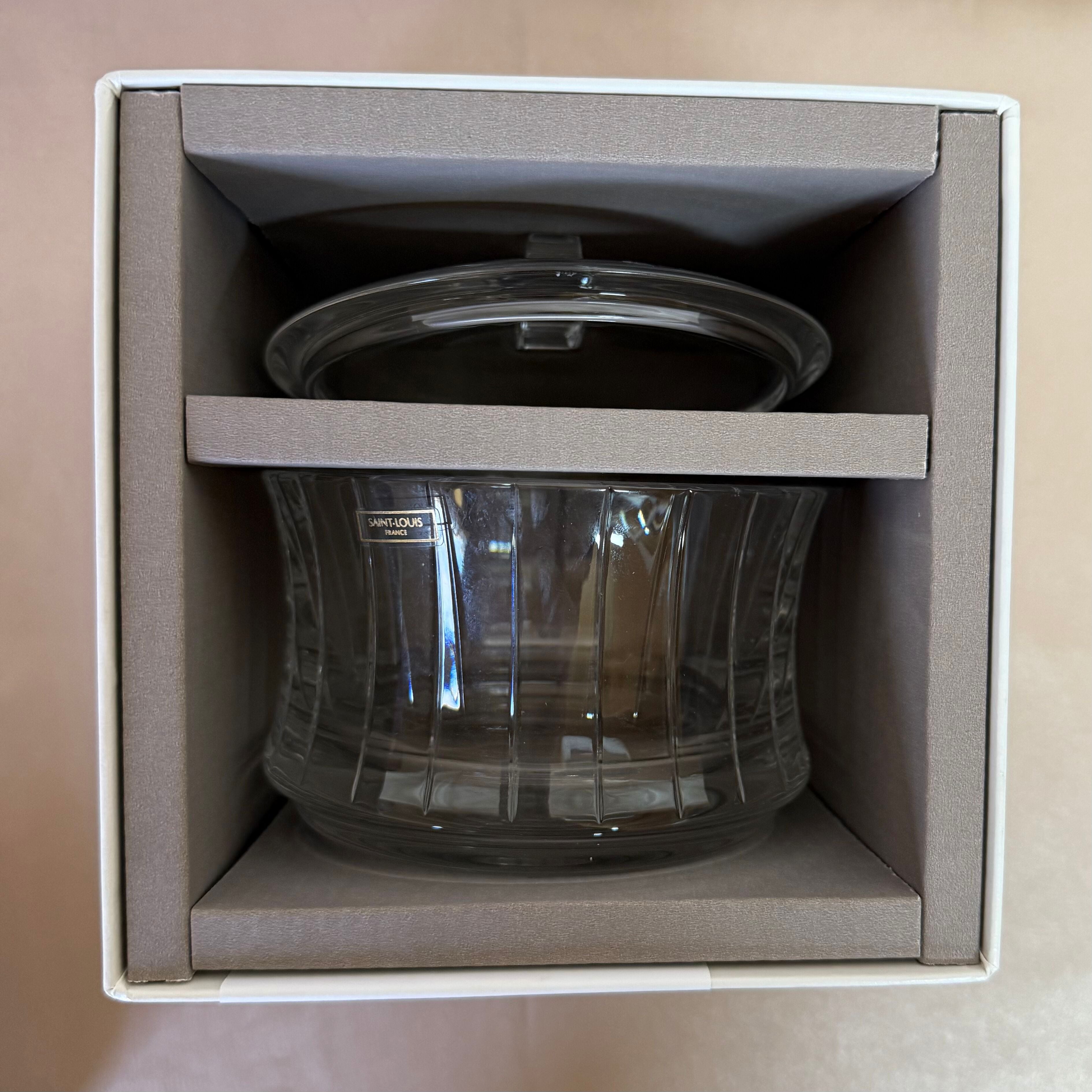 Saint-Louis Crystal Sugar Bowl with Lid