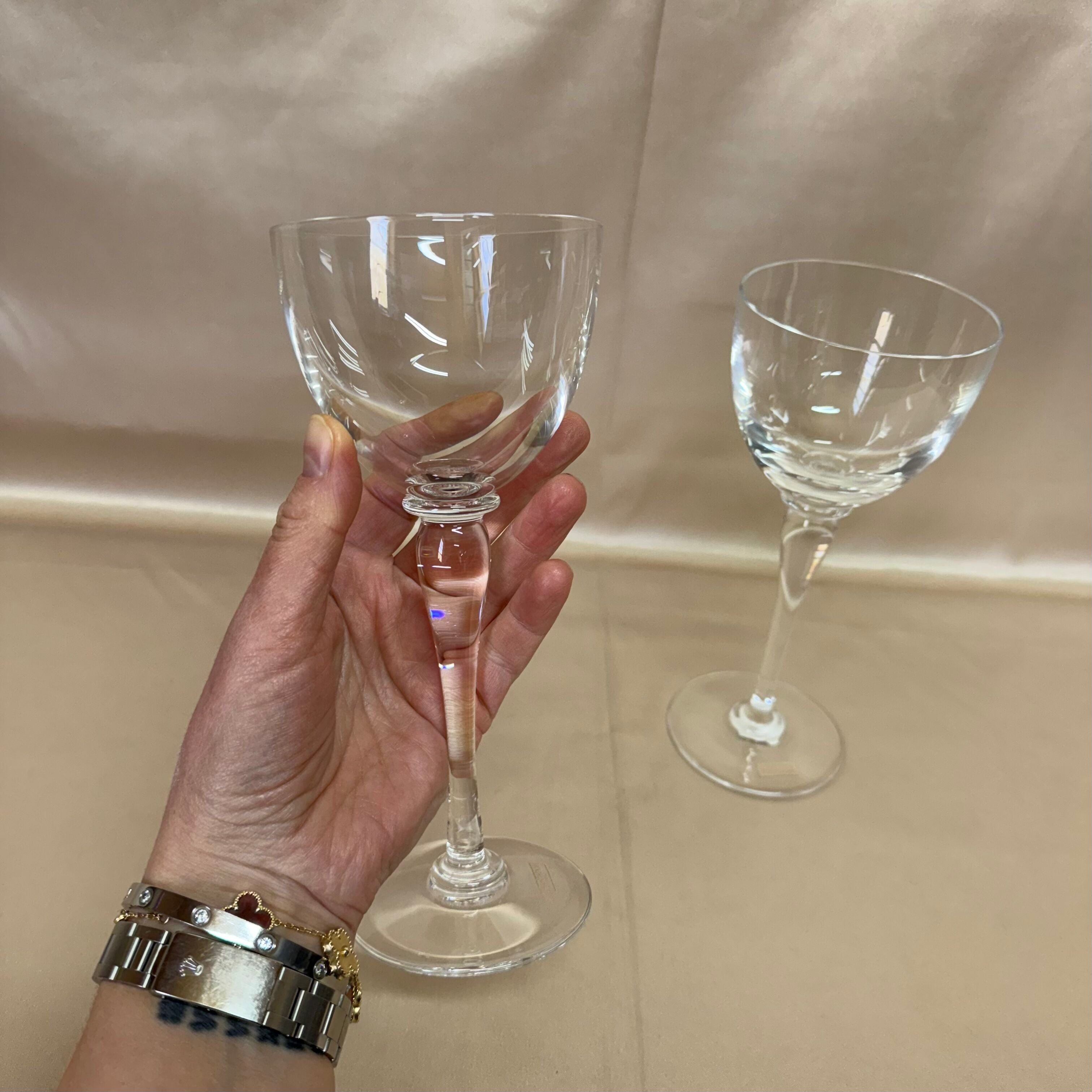 Saint-Louis Amadeus Crystal Wine Glass Set of 2
