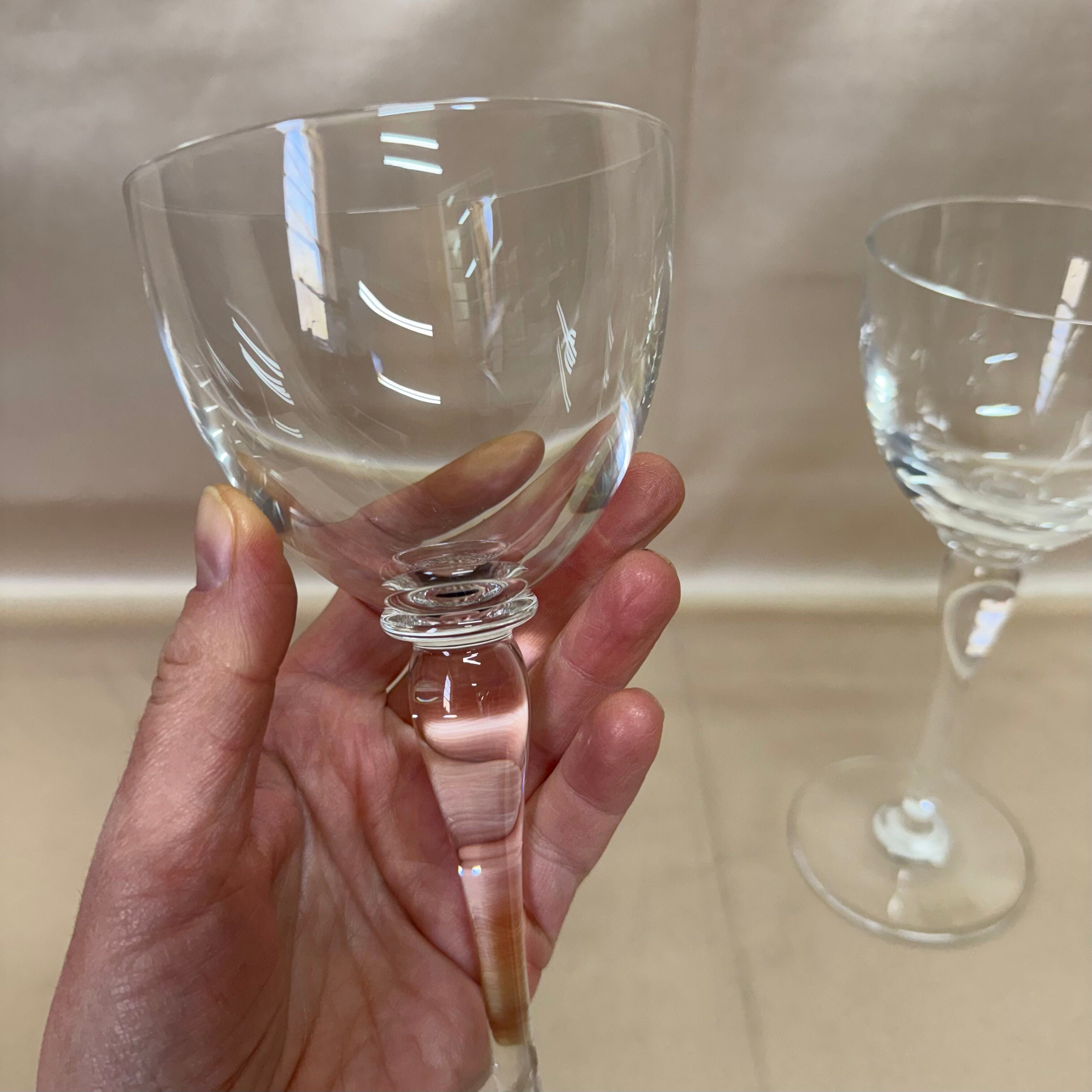 Saint-Louis Amadeus Crystal Wine Glass Set of 2