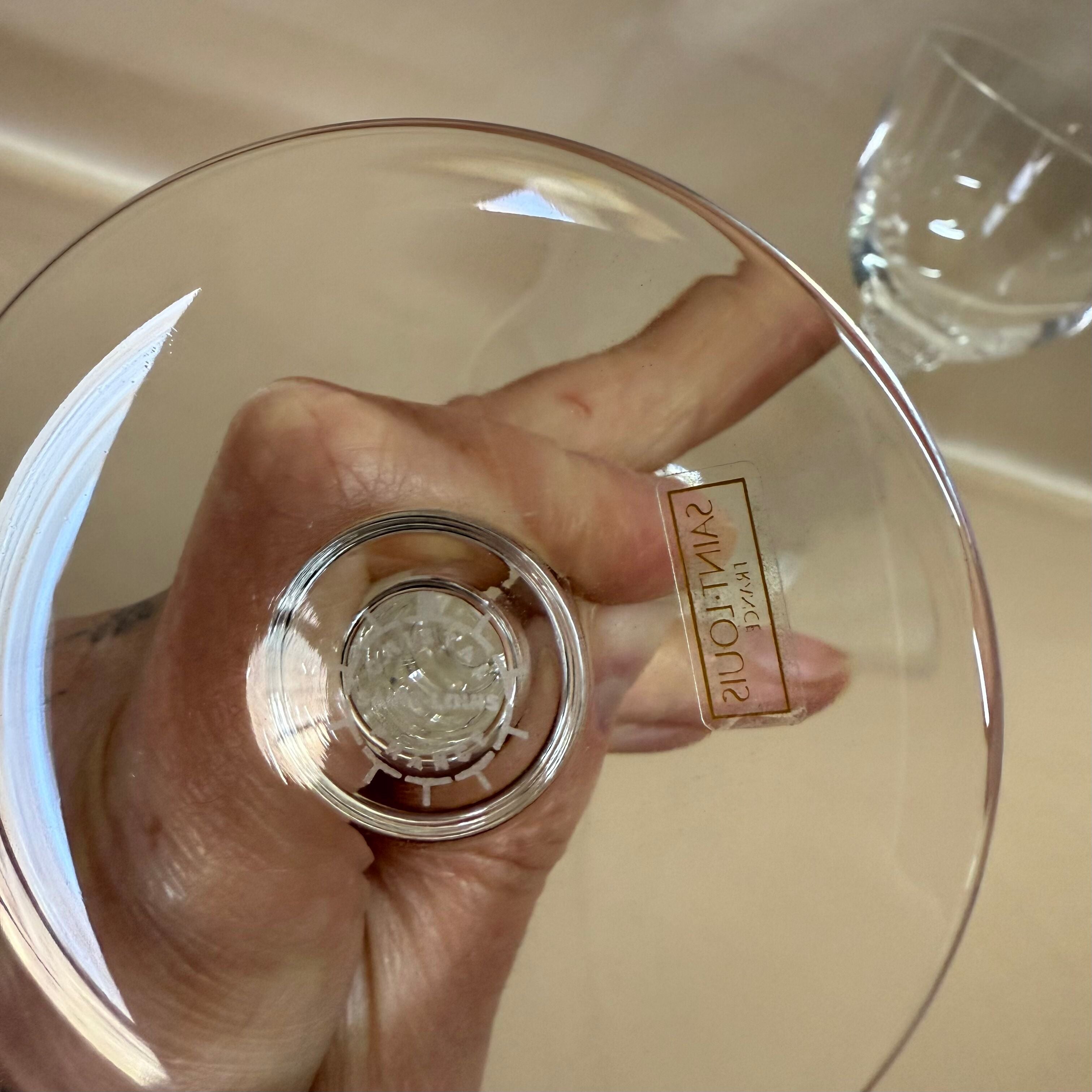 Saint-Louis Amadeus Crystal Wine Glass Set of 2