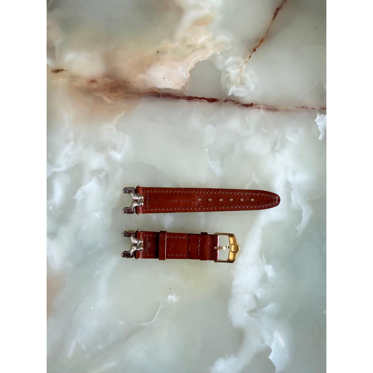 Authentic TAG Heuer Sport/Legend Brown Leather Watch Strap Band 19mm with Buckle