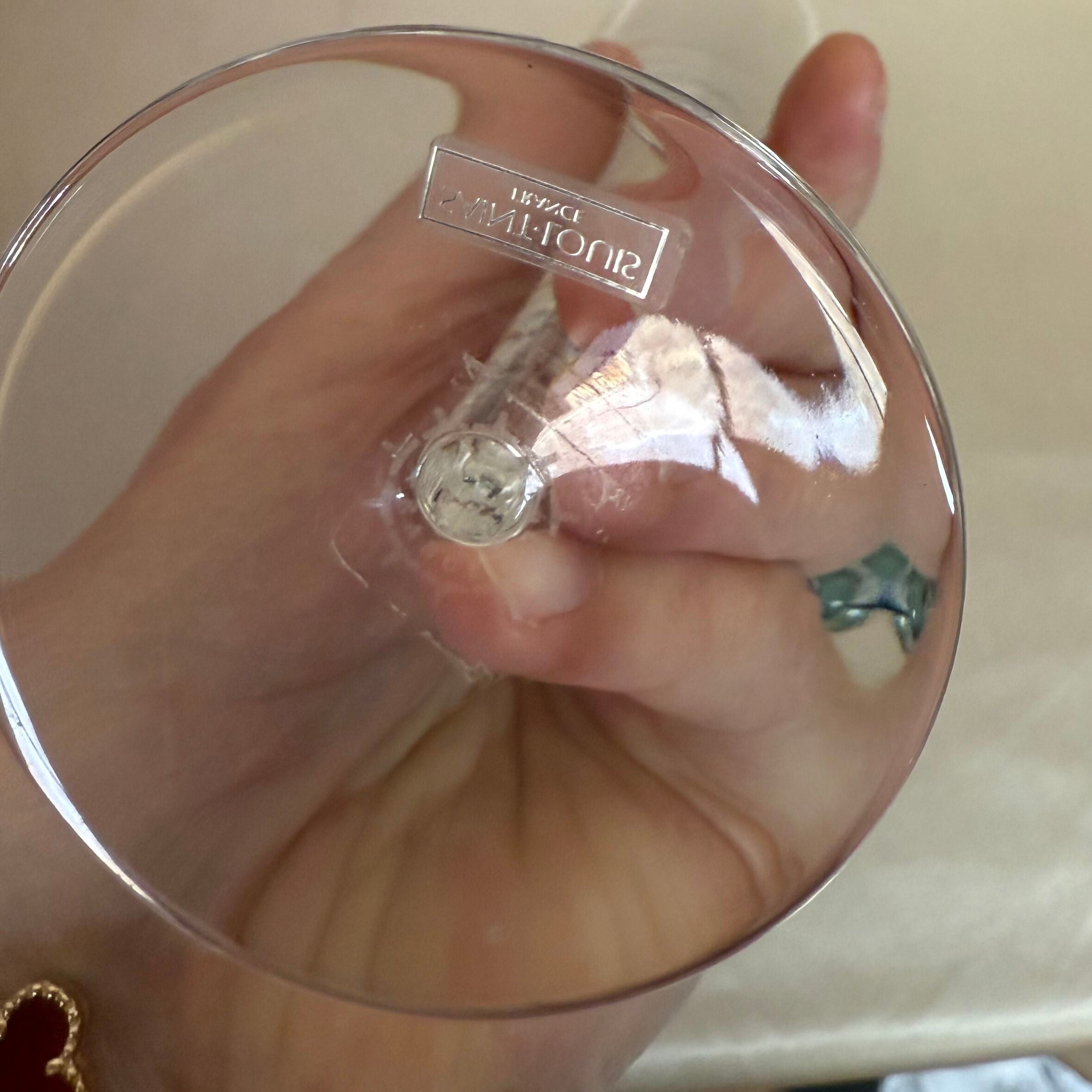 Saint-Louis Crystal Oxymore Champagne Glass