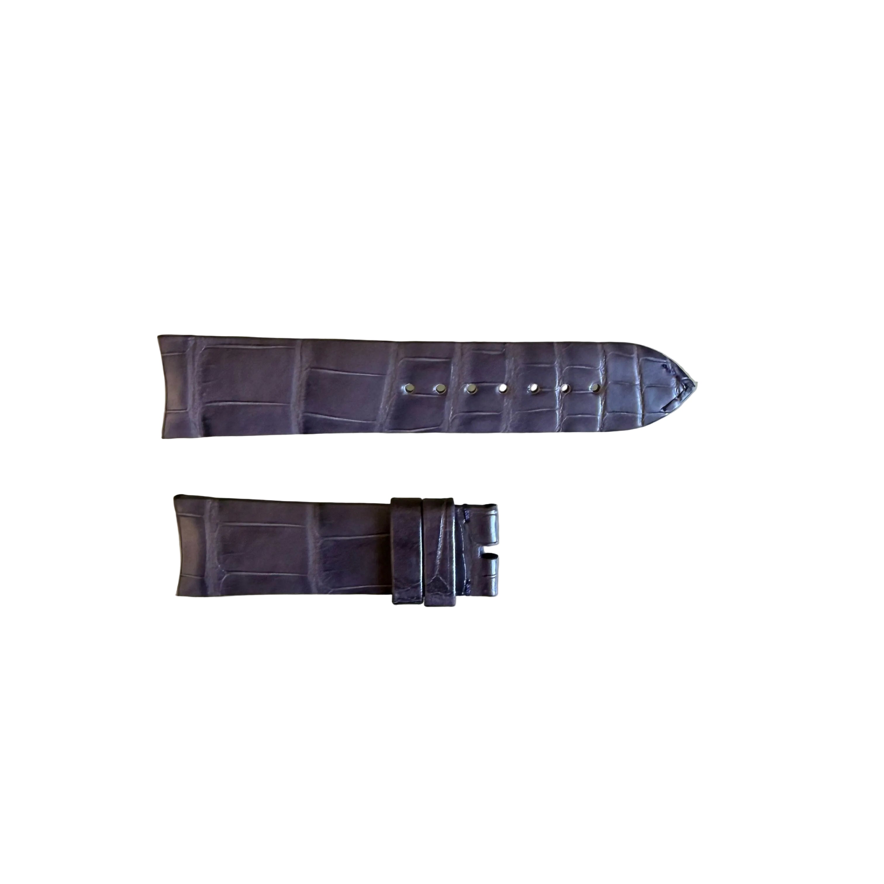 Authentic Vacheron Constantin Purple Alligator Watch Band Strap 20mm