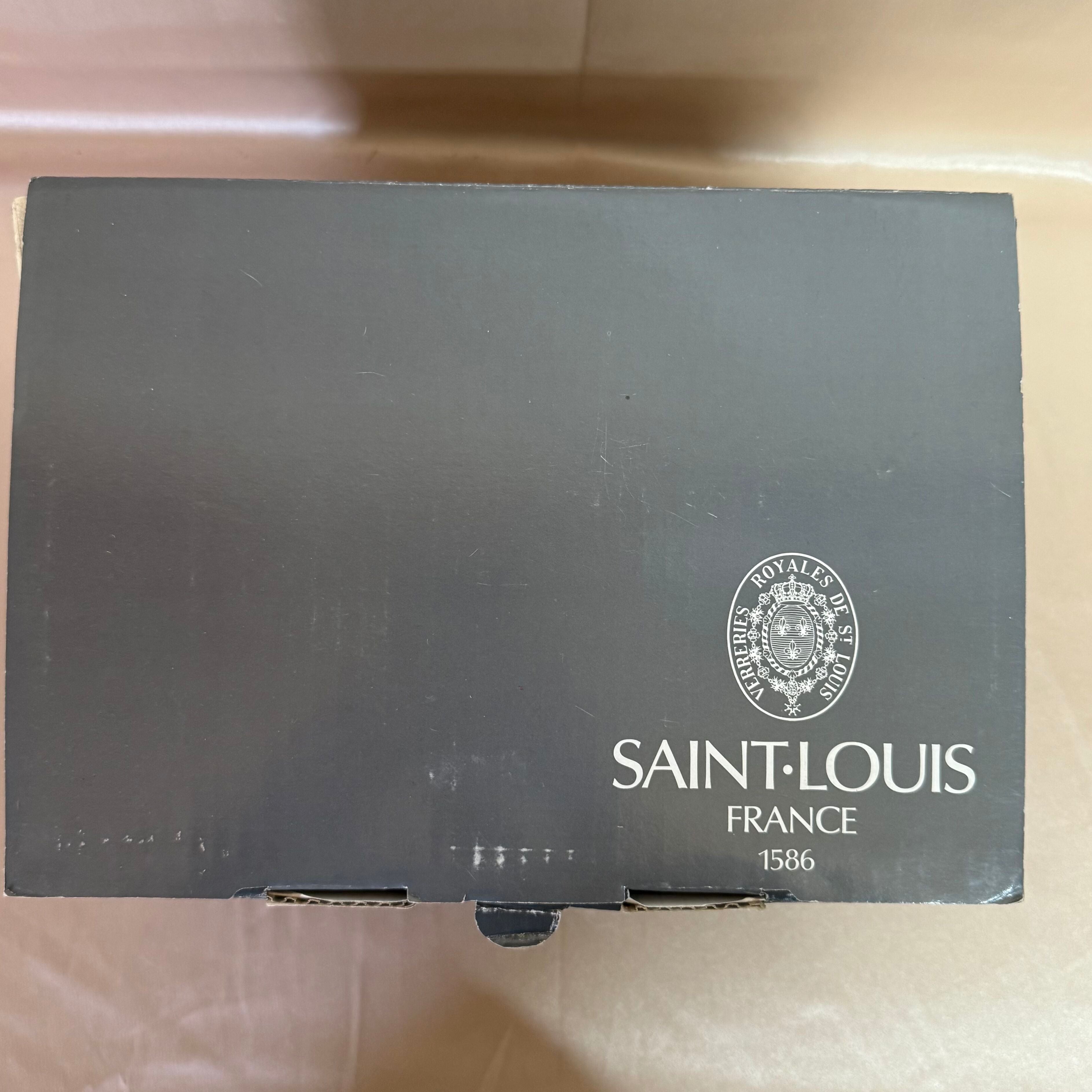 Saint-Louis Crystal Massenet Claret Wine Glass Set of 6