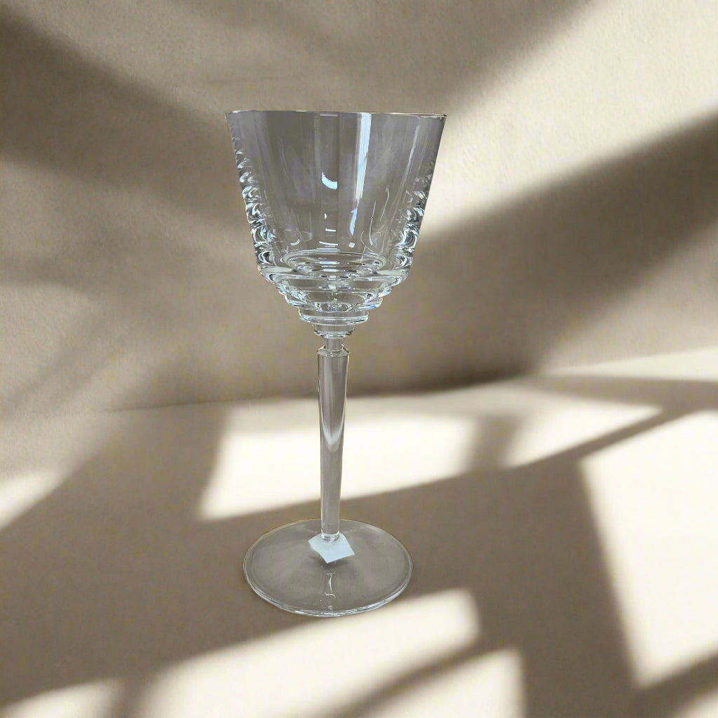 Saint-Louis Crystal Oxymore Clear Hock Wine Glass