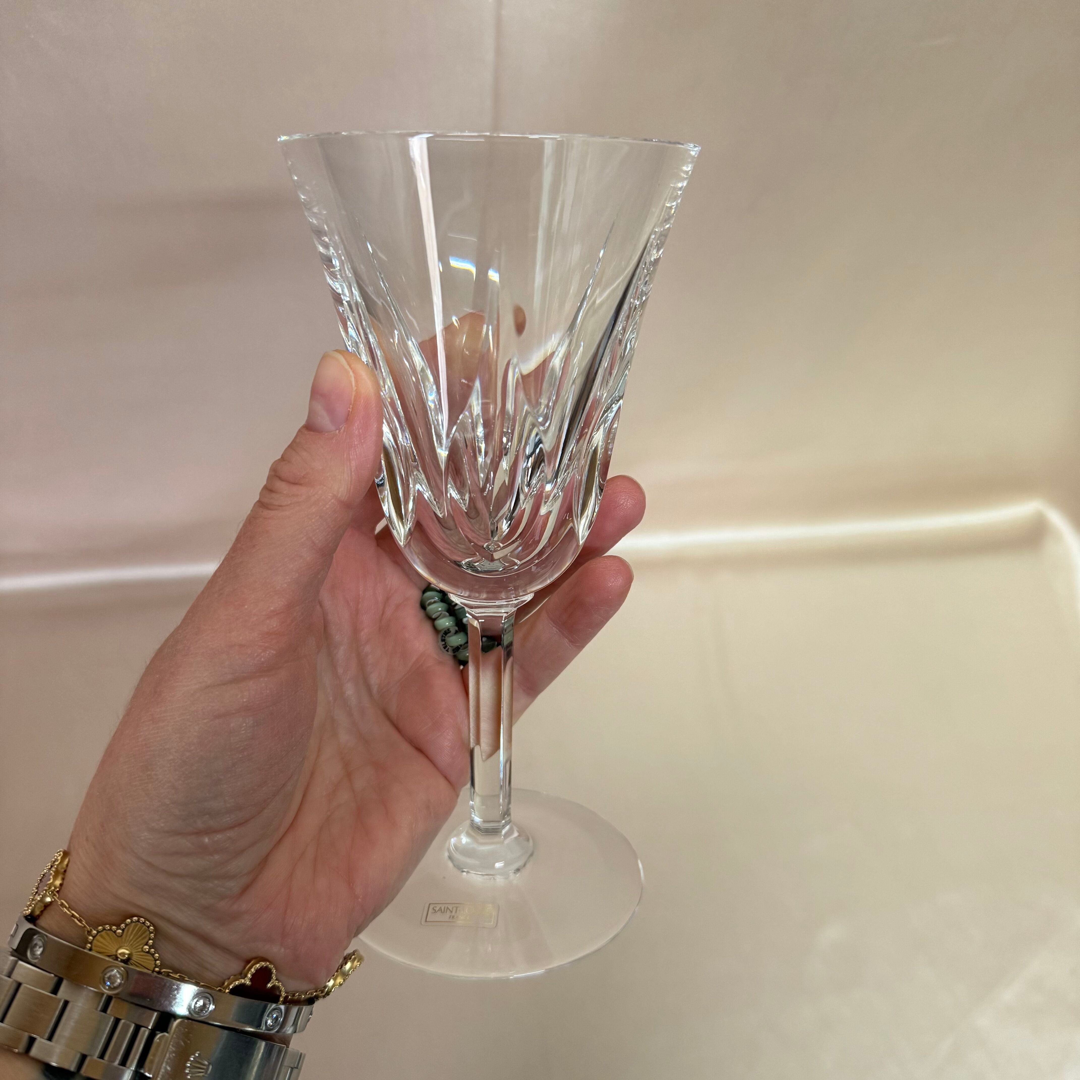 Saint-Louis Crystal Cerdagne Wine Glass