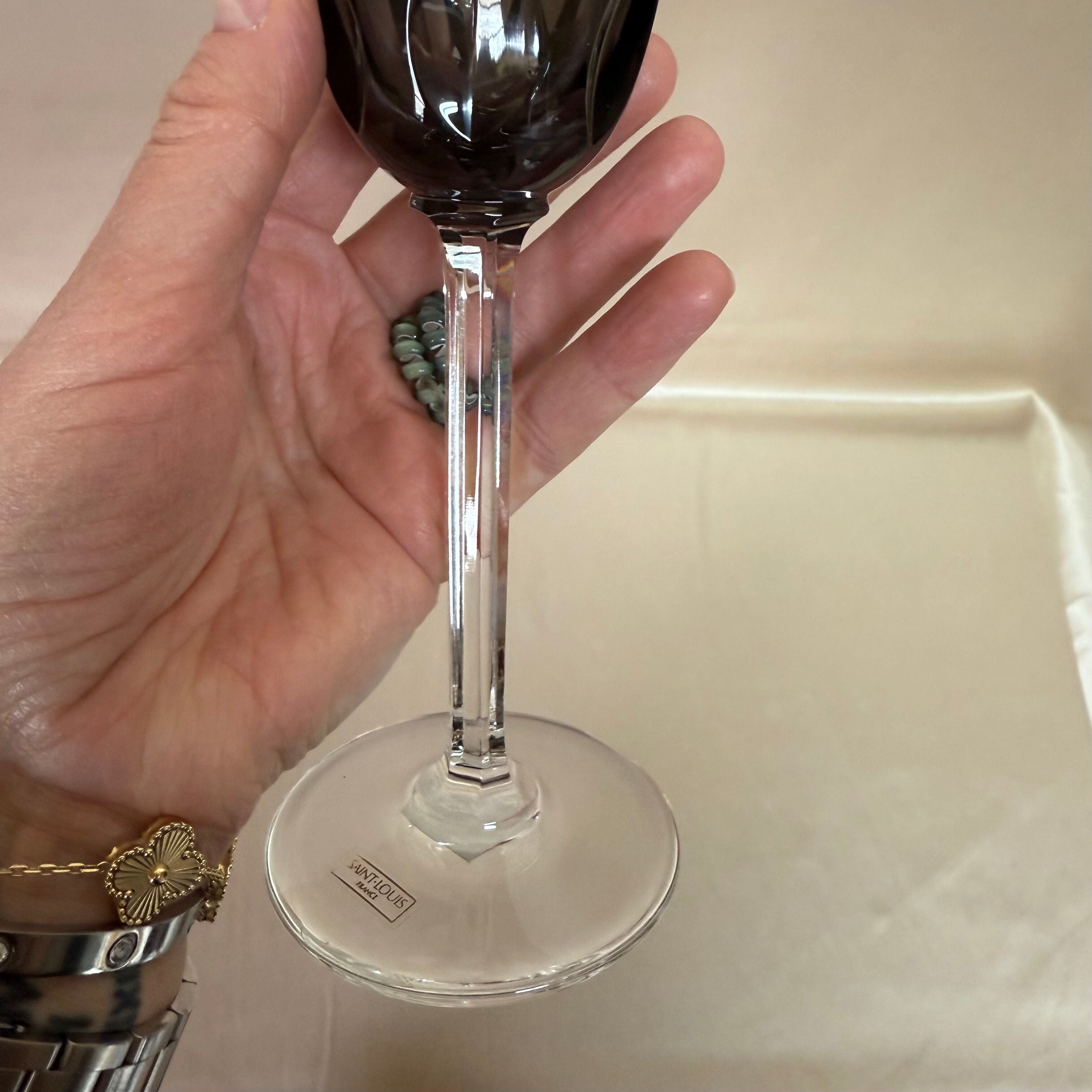 Saint-Louis Crystal Cerdagne Grey Hock Wine