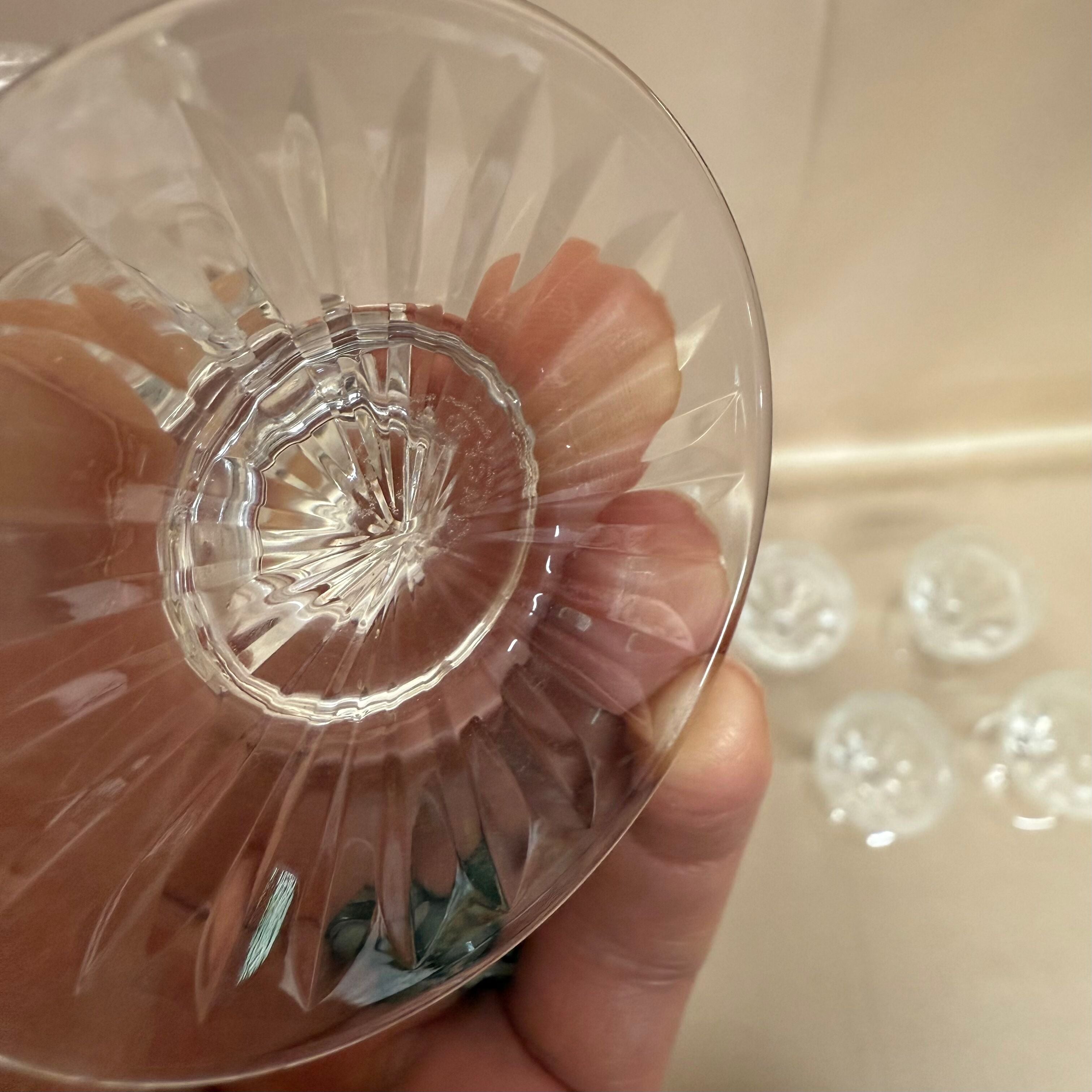 Saint-Louis Crystal Trianon Claret Wine Set of 6