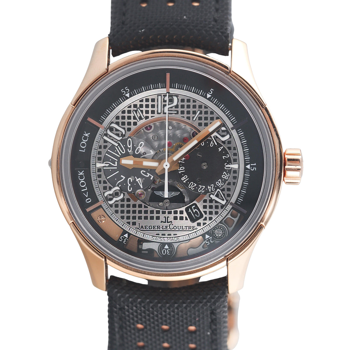Jaeger LeCoultre AMVOX Grand Chronograph Rose Gold Watch Q1972472 197.2.25