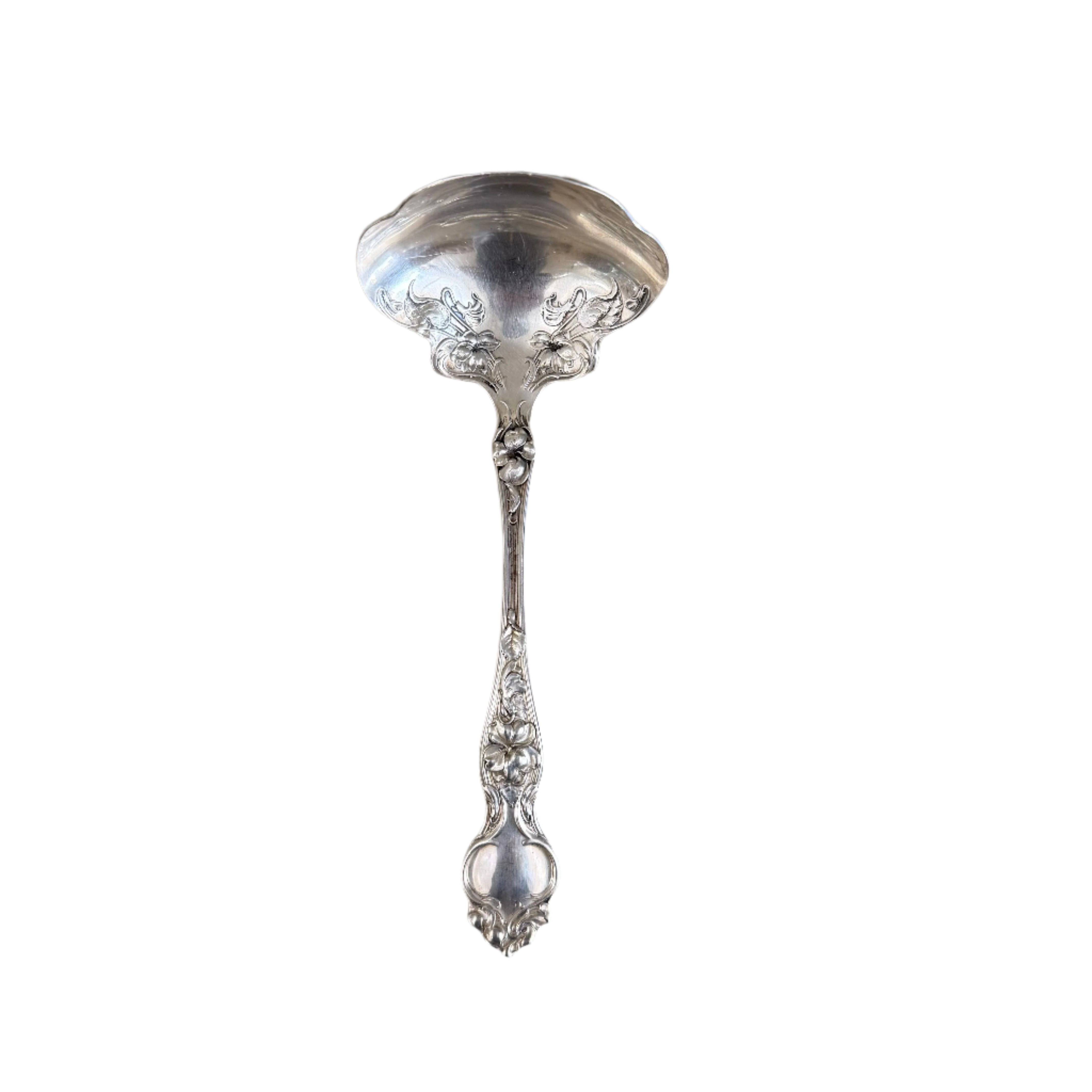 Wallace Violet Sterling Silver Gravy Ladle
