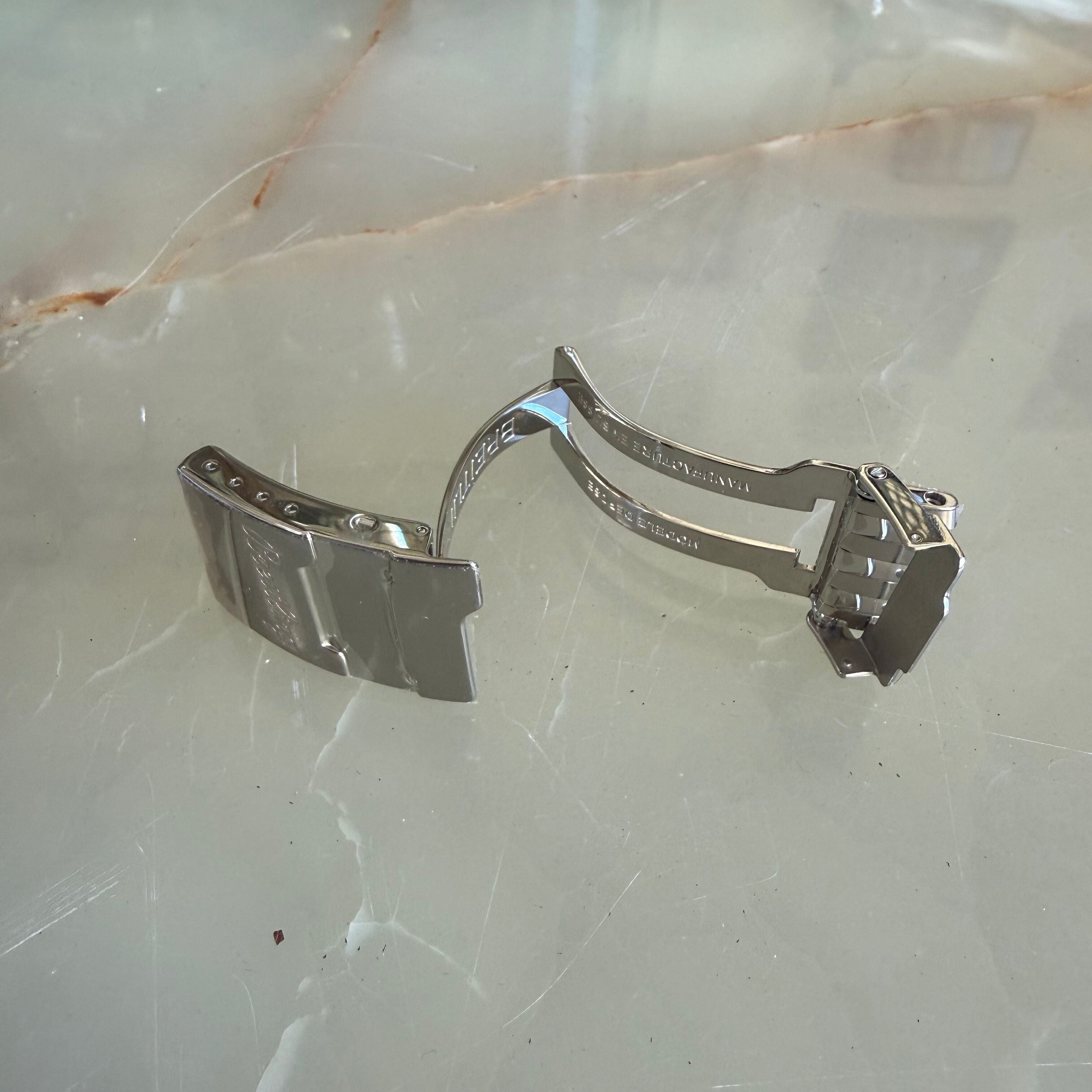 Authentic Breitling Stainless Steel 20mm Clasp Buckle 550.155