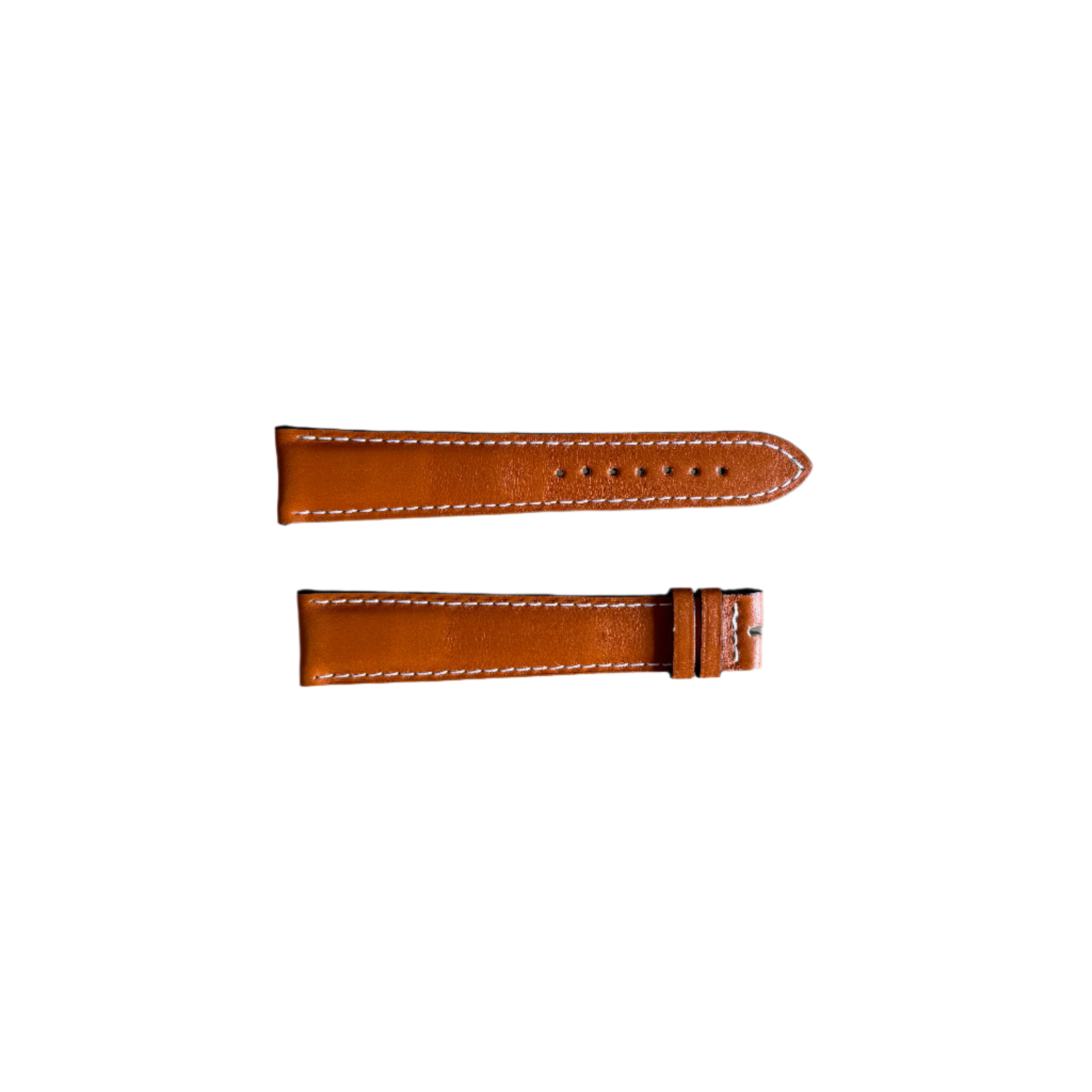 Authentic Longines Orange Leather Watch Strap Band 21mm L682112897
