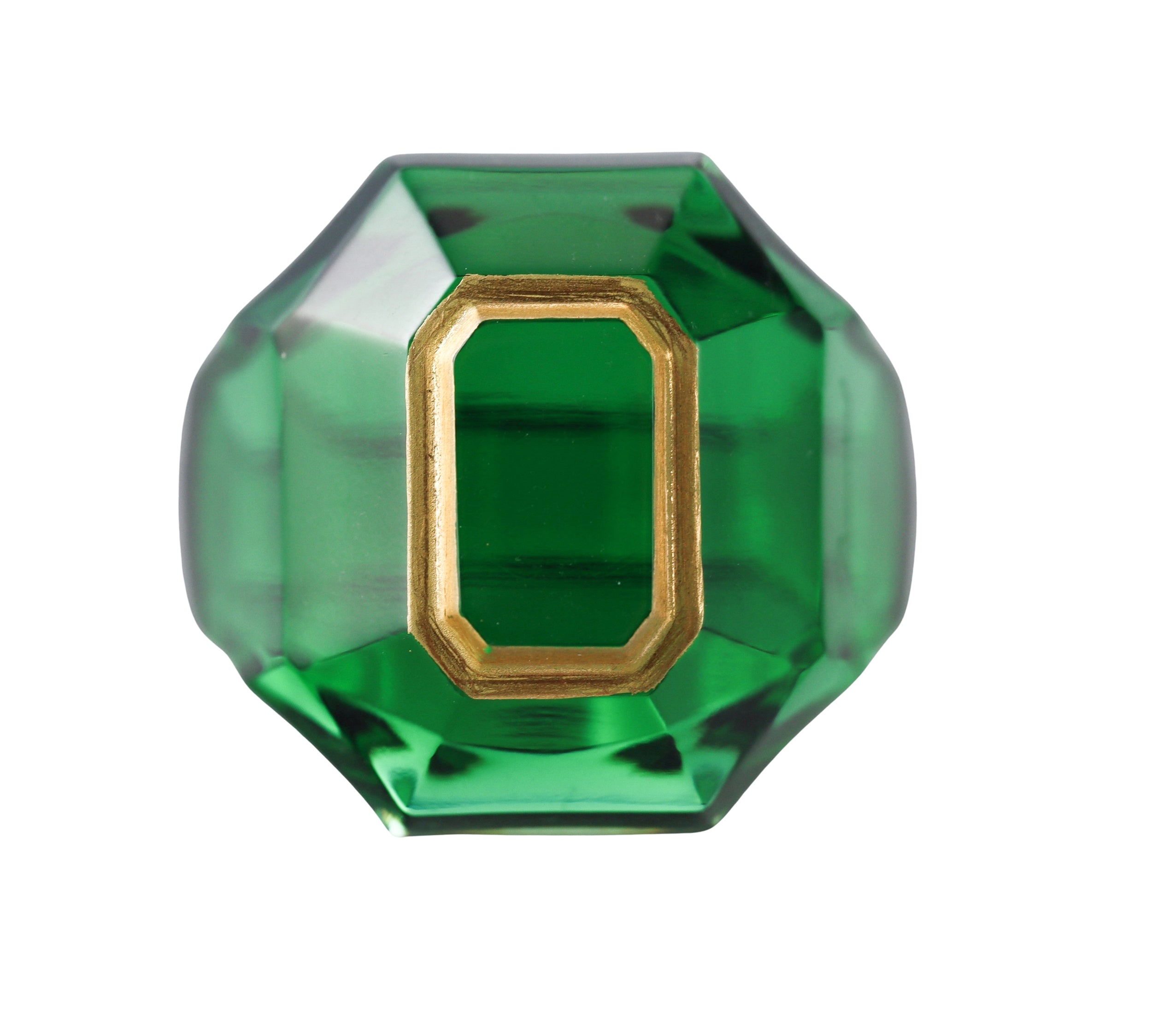 Baccarat Crystal Harcourt Green Ring 2814643