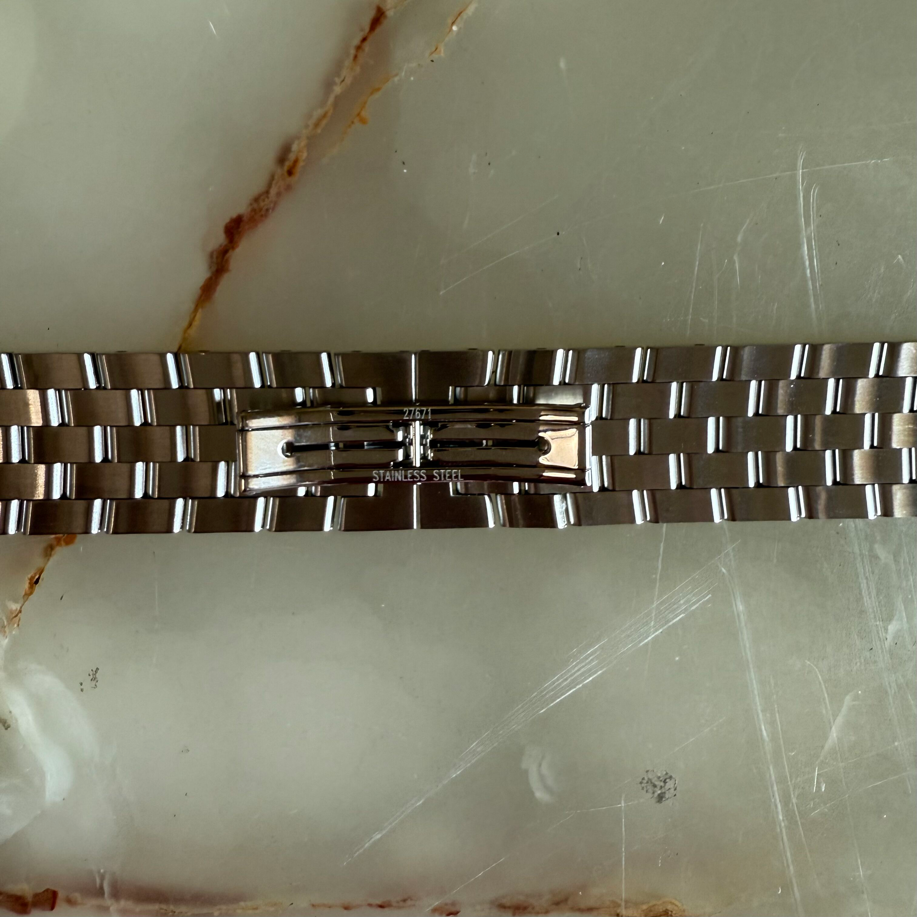 Authentic Longines Dolce Vita Stainless Steel Watch Bracelet 22mm L600075209