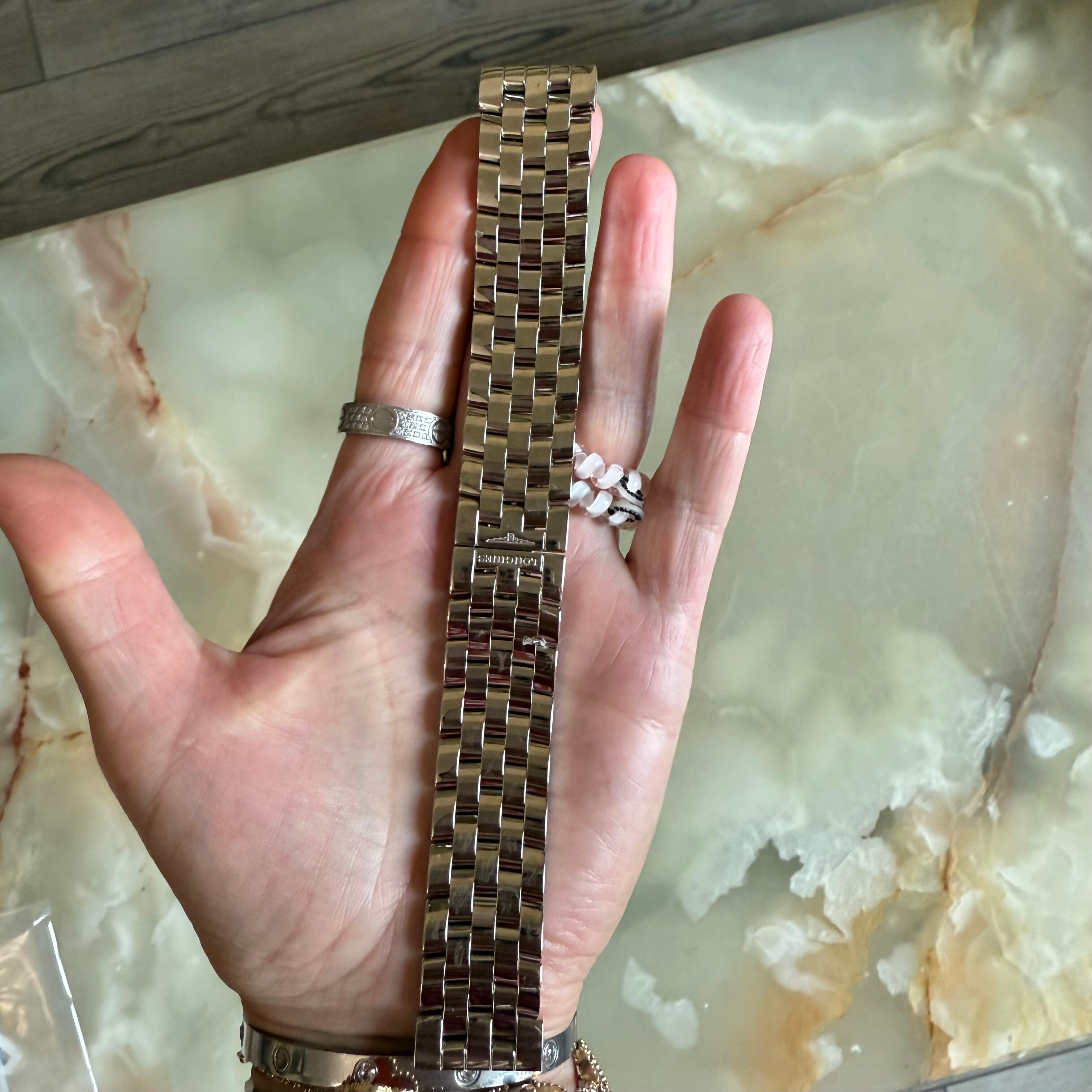 Authentic Longines Dolce Vita Stainless Steel Watch Bracelet 22mm L600075209