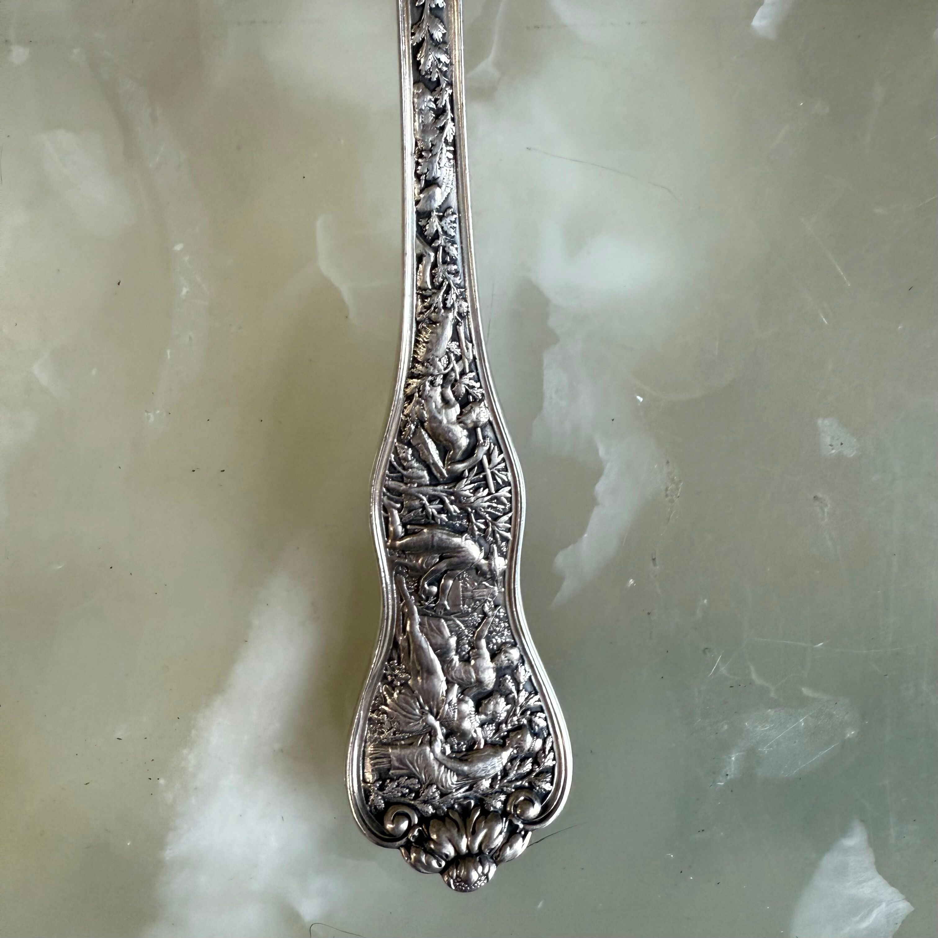 Tiffany & Co Olympian Sterling Silver Ice Cream Serving Spoon