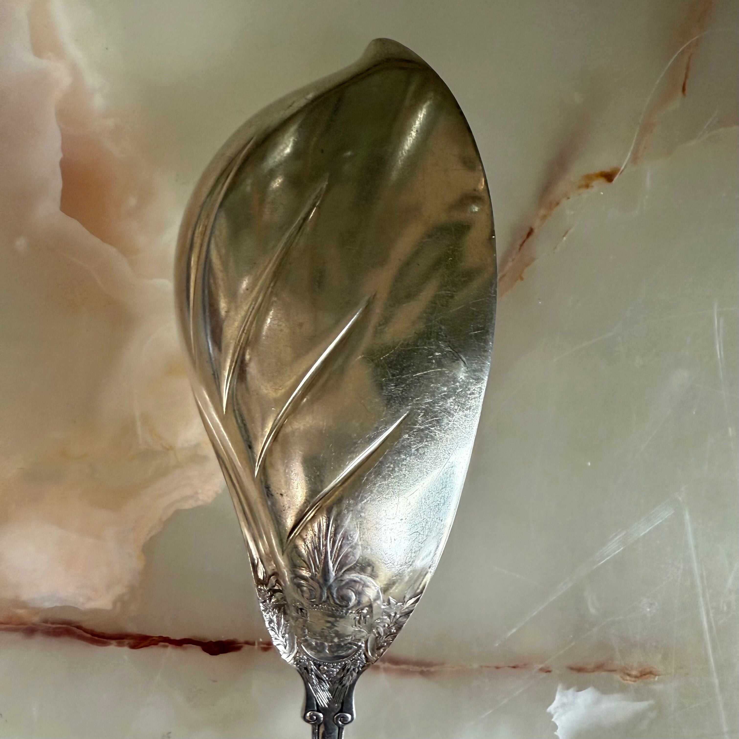 Tiffany & Co Olympian Sterling Silver Ice Cream Serving Spoon