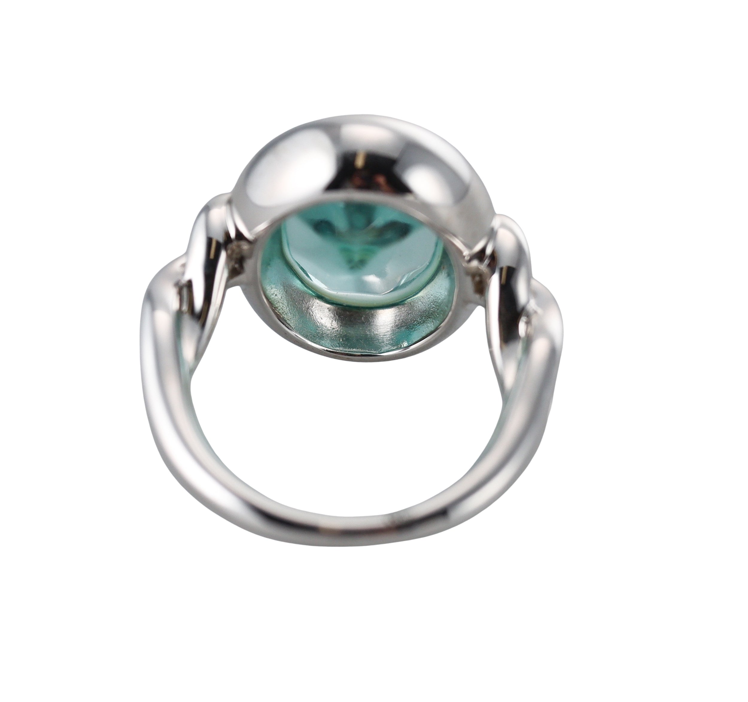 Baccarat Crystal Marie-Helene De Taillac Sterling Silver Turquoise Ring 2812918