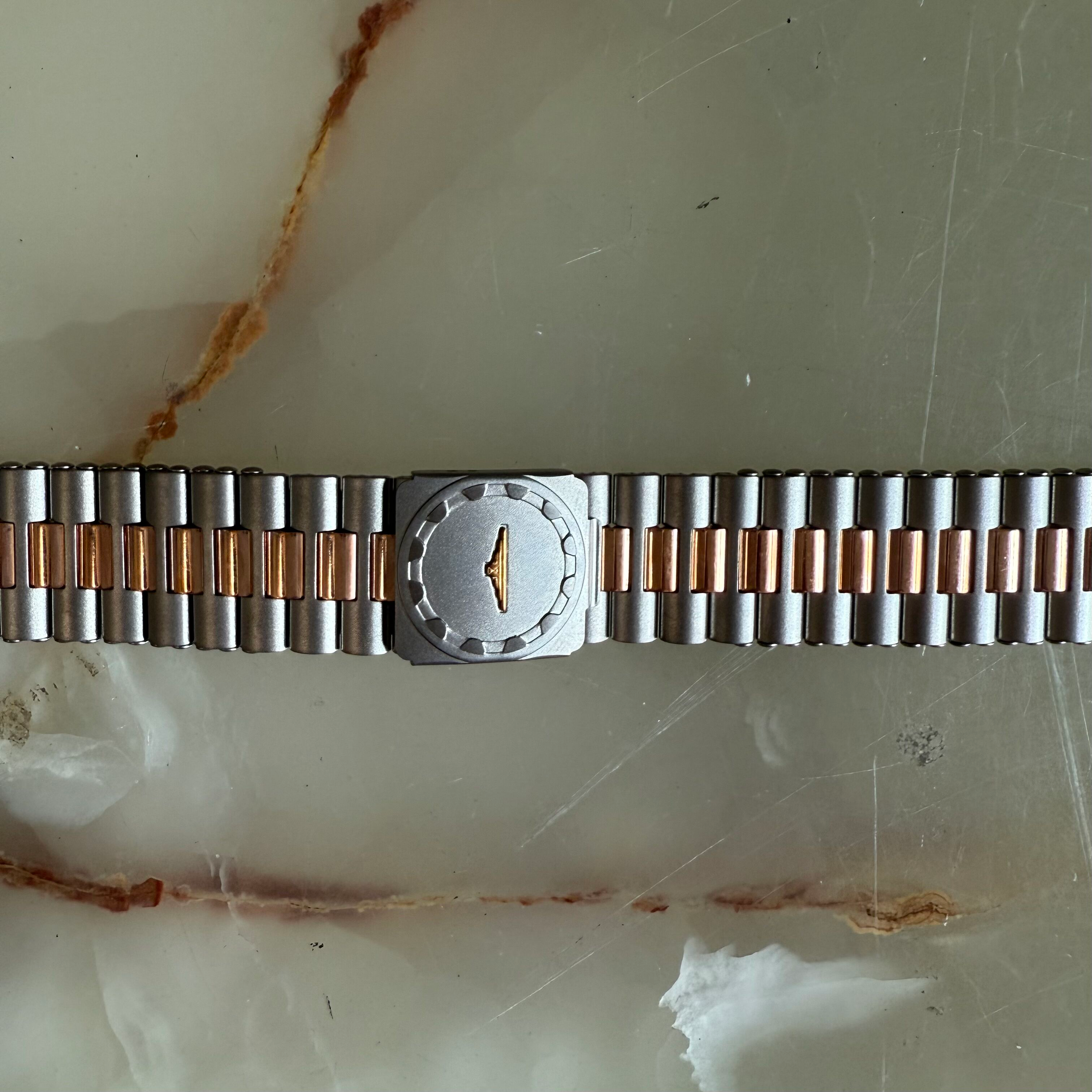 Authentic Longines Conquest Titanium Two Ton Watch Bracelet 17mm 29515