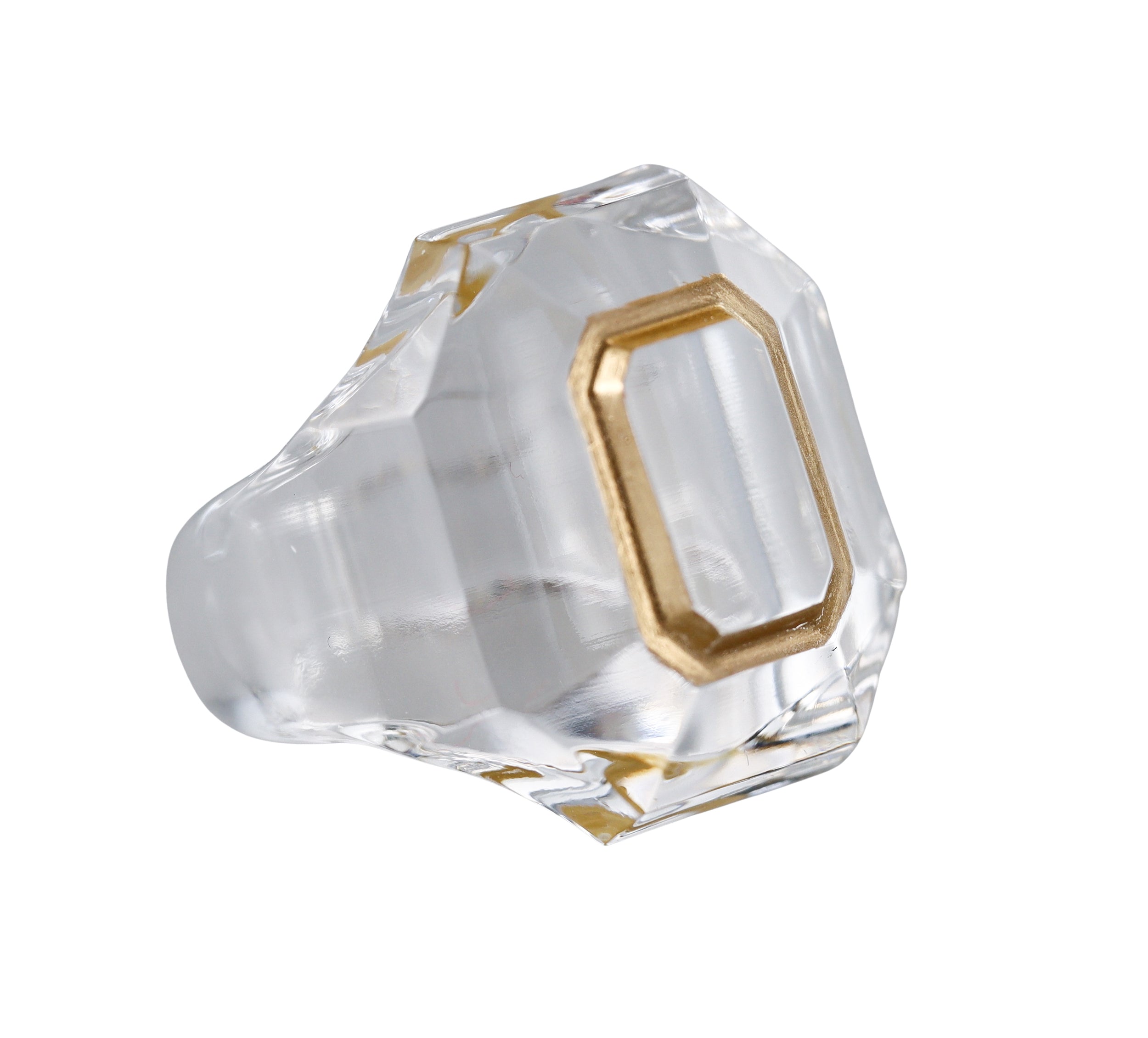 Baccarat Crystal Harcourt Clear Ring 2814663
