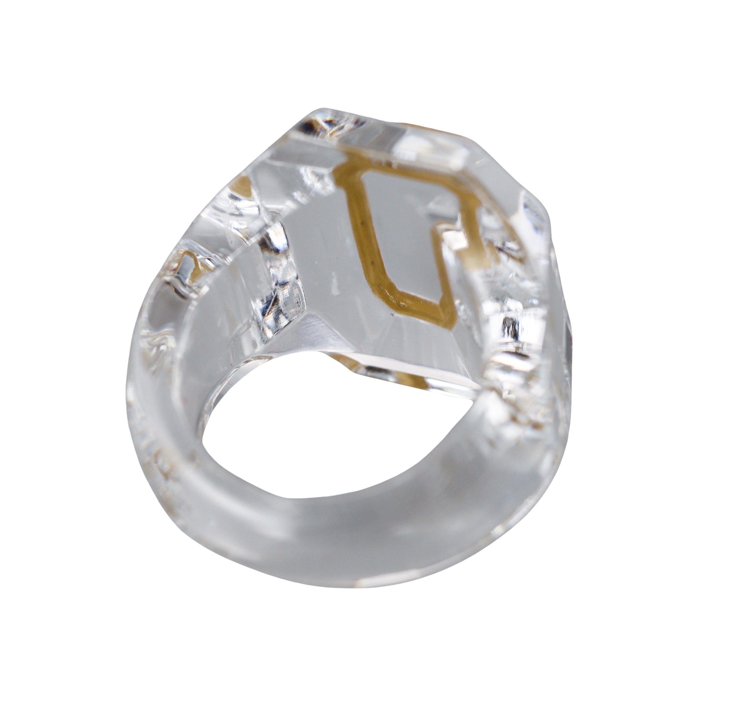 Baccarat Crystal Harcourt Clear Ring 2814663