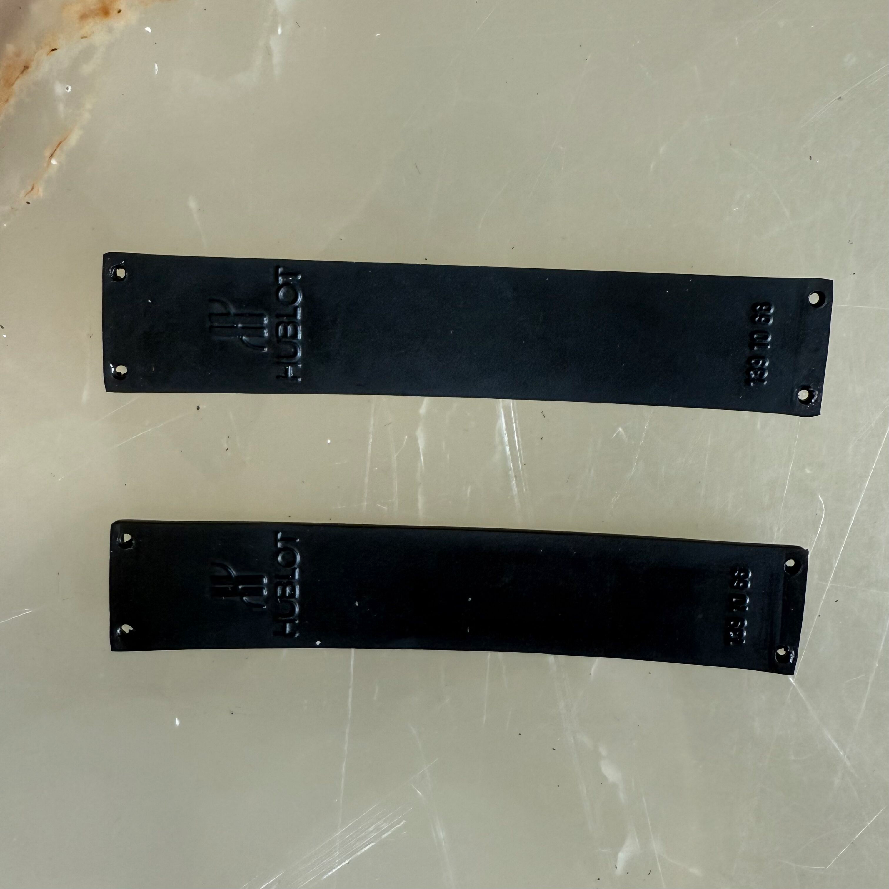 Authentic Hublot Black Rubber Watch Strap Band 12mm 139.10.56