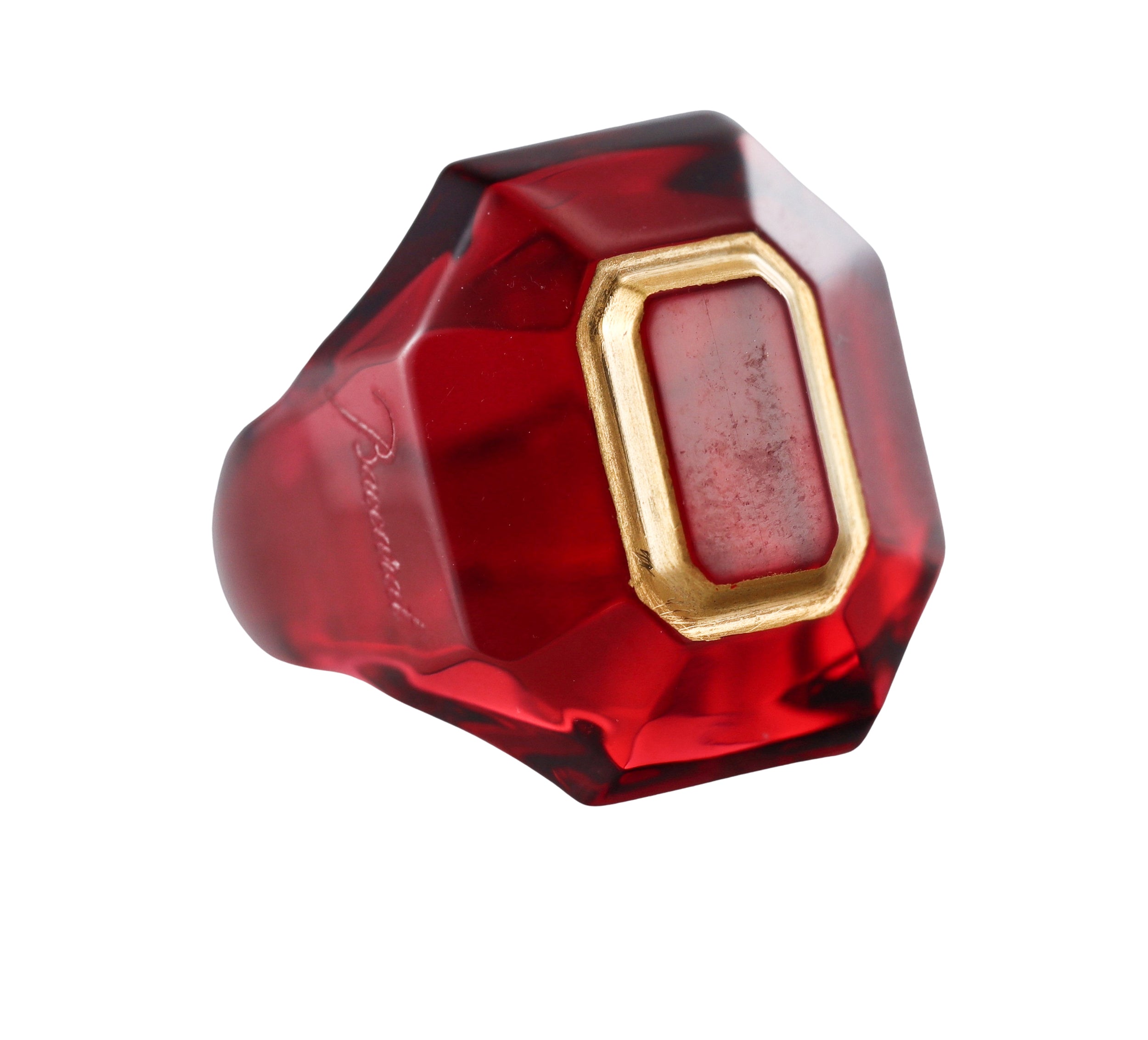 Baccarat Crystal Harcourt Red Ring 2814633