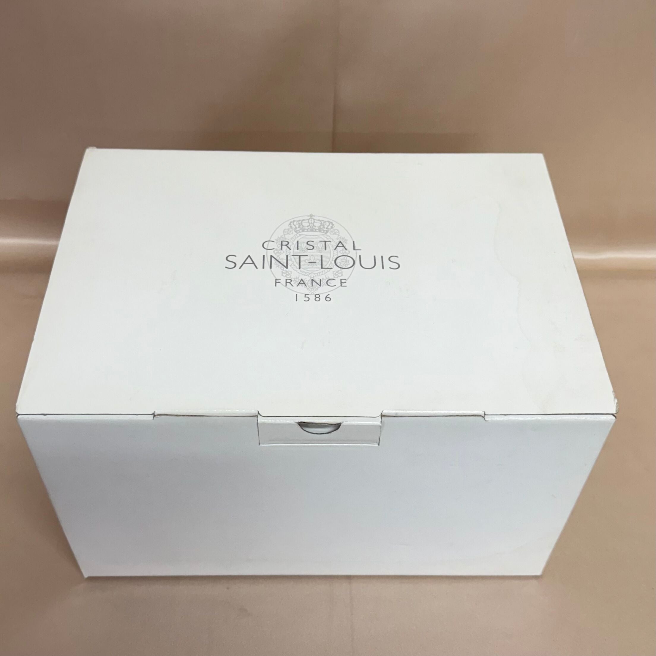 Saint-Louis Jersey Crystal Claret Wine Glass Set of 6