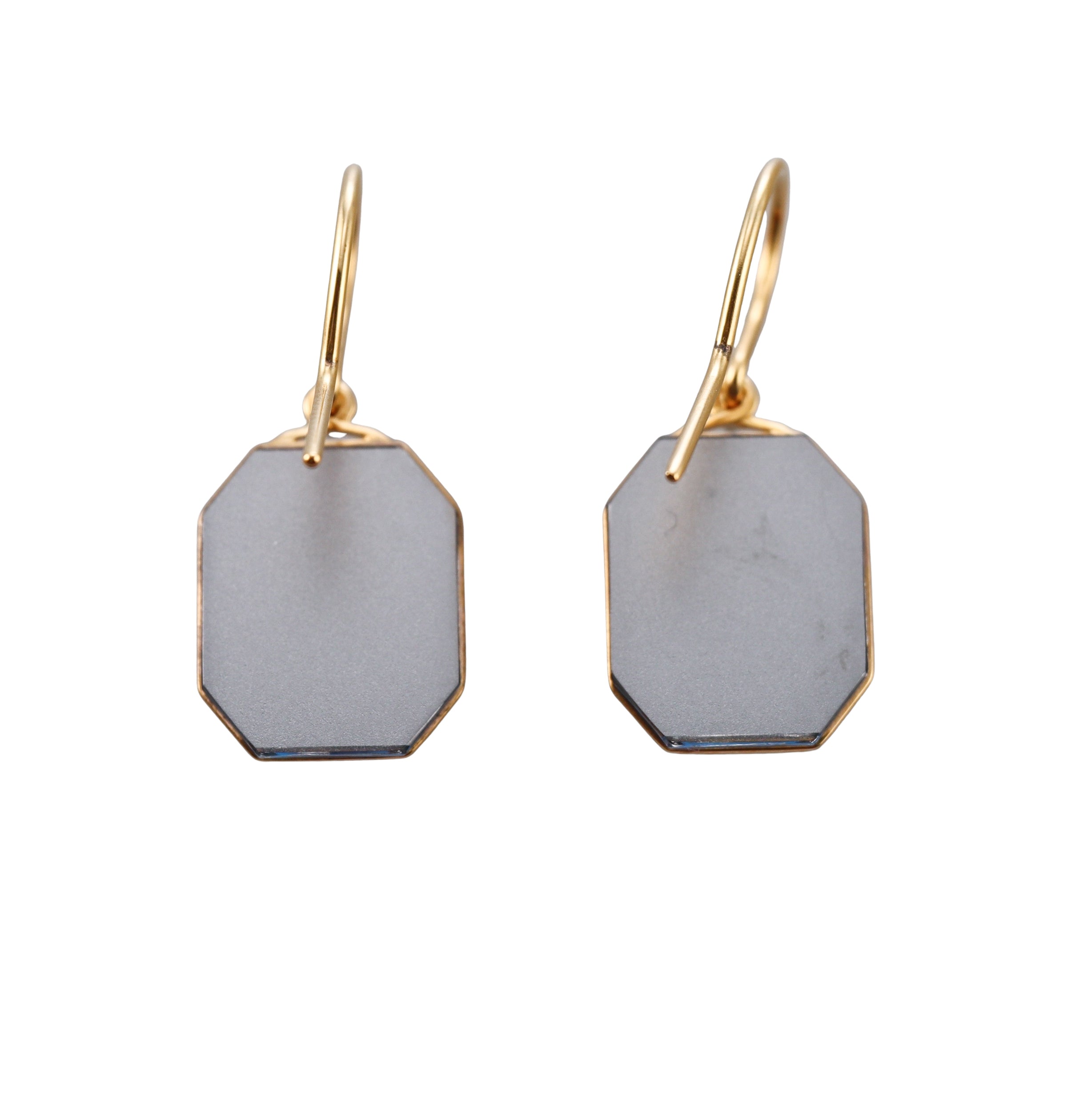 Baccarat Harcourt 18k Gold Vermeil Sterling Silver Blue Crystal Earrings 2814685