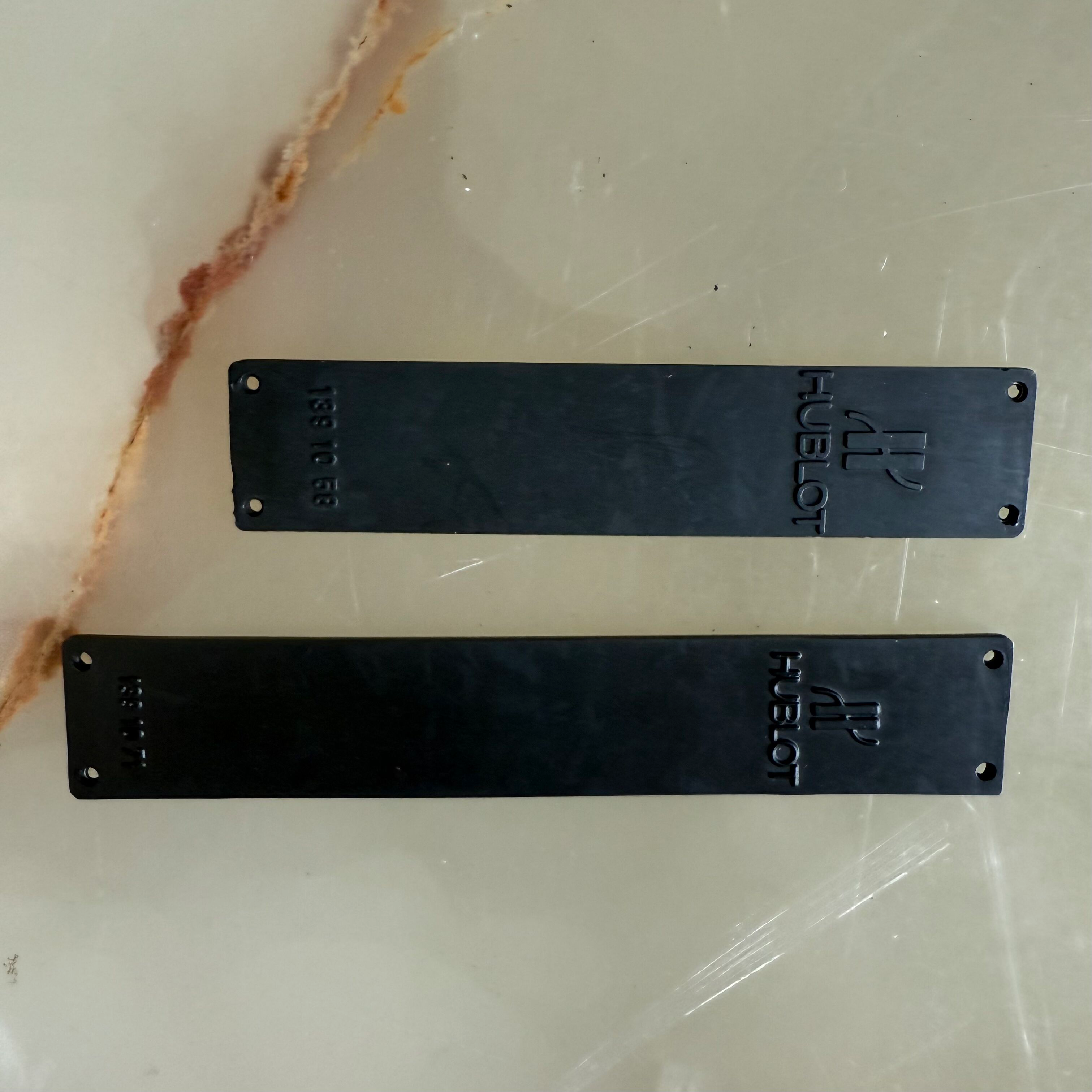 Authentic Hublot Black Rubber Watch Strap Band 12mm 139.10.58 & 1391071