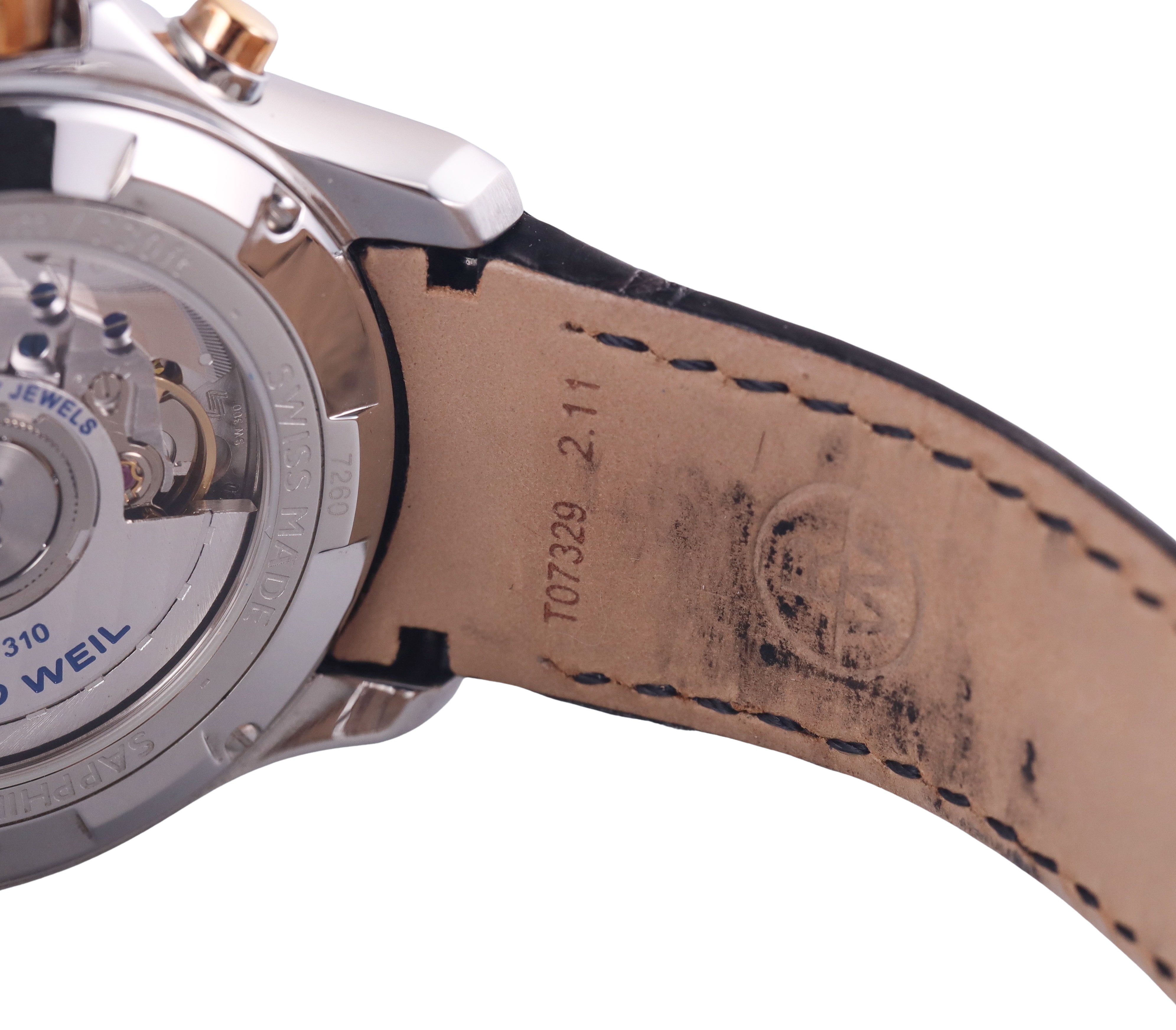 Raymond Weil Parsifal Chronograph Automatic Men's Watch 7260-SC5-00208 Retail $4250