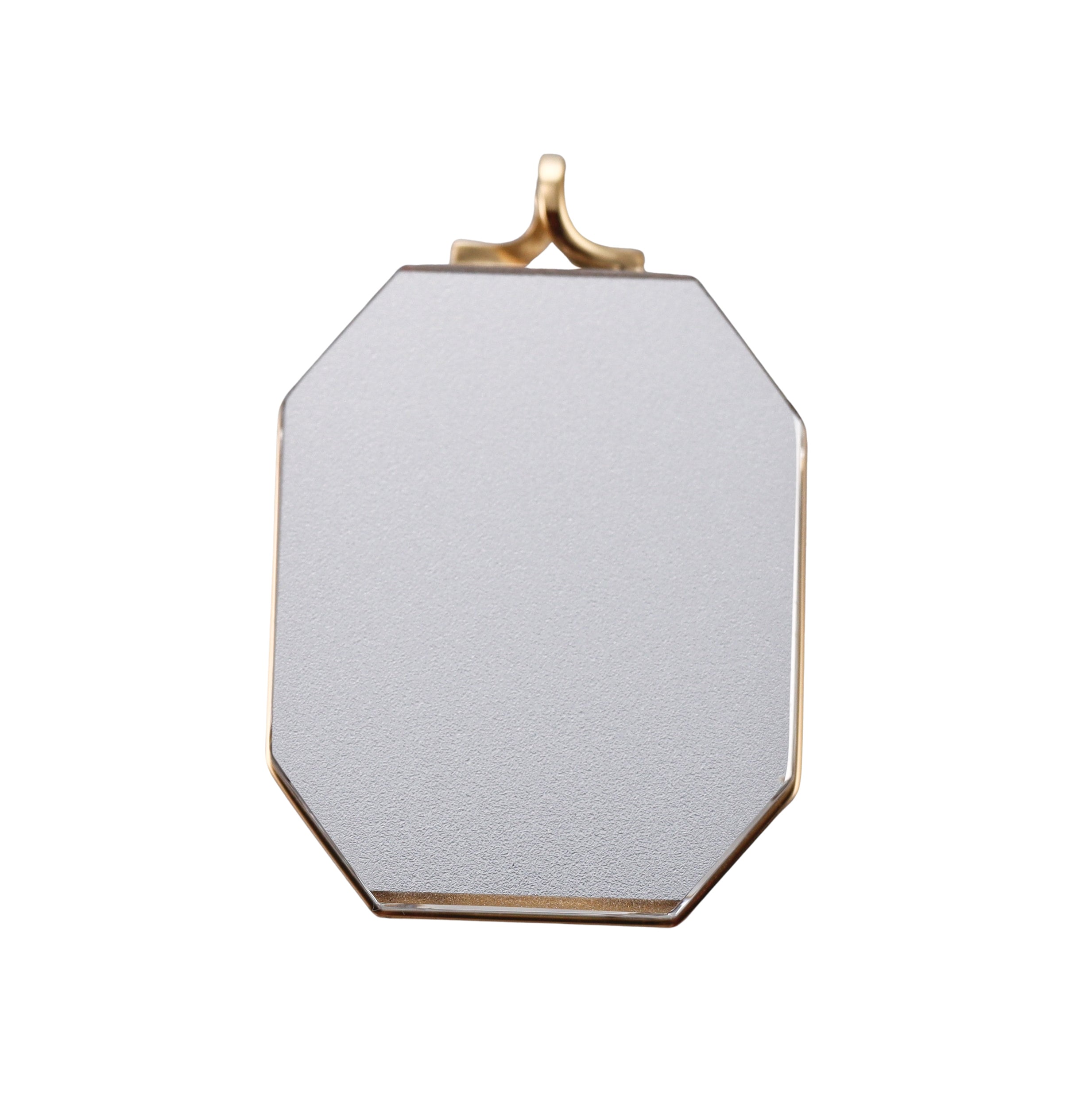 Baccarat Crystal Harcourt 18k Gold Vermeil Sterling Clear Pendant 2814678