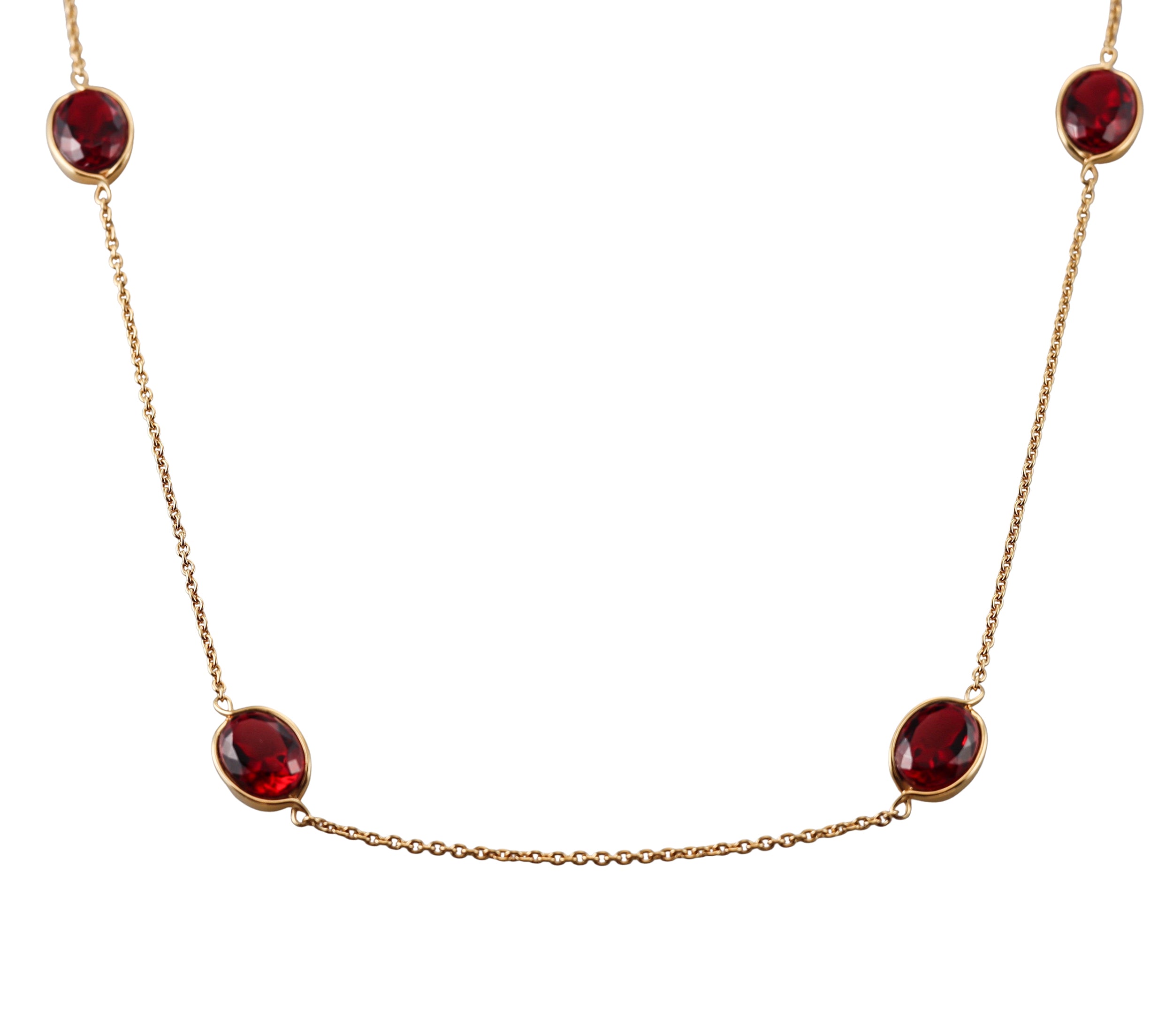 Baccarat Crystal Croise 18k Gold Vermeil Sterling Necklace 2812993