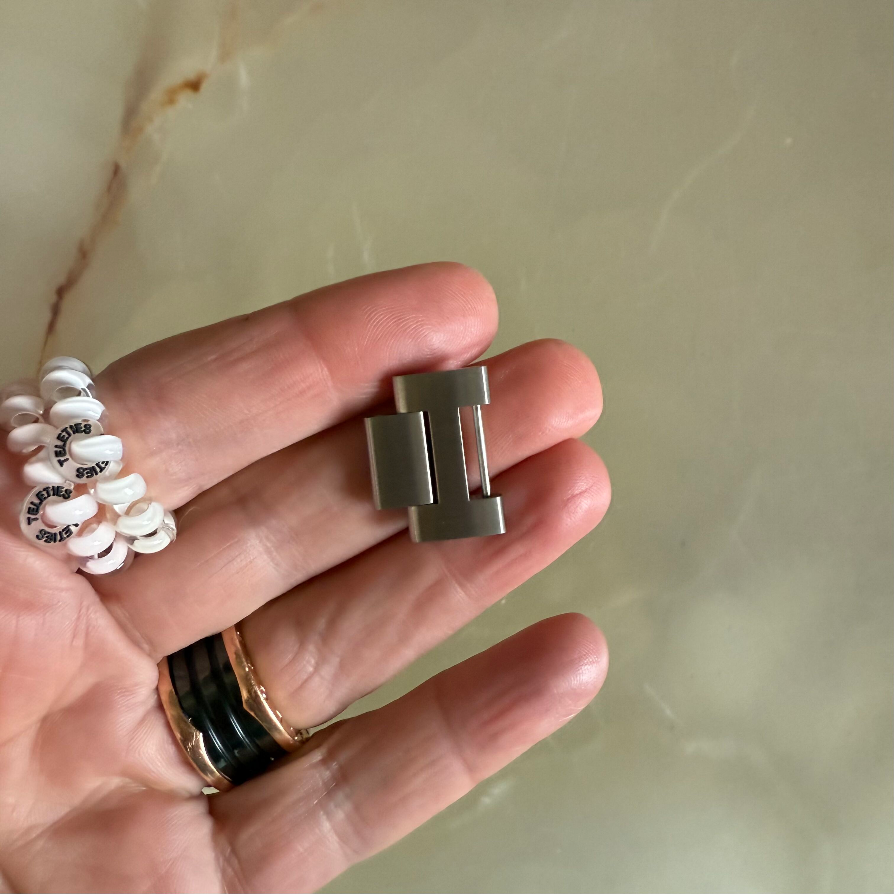 Authentic Cartier Pasha Steel Link 22mm