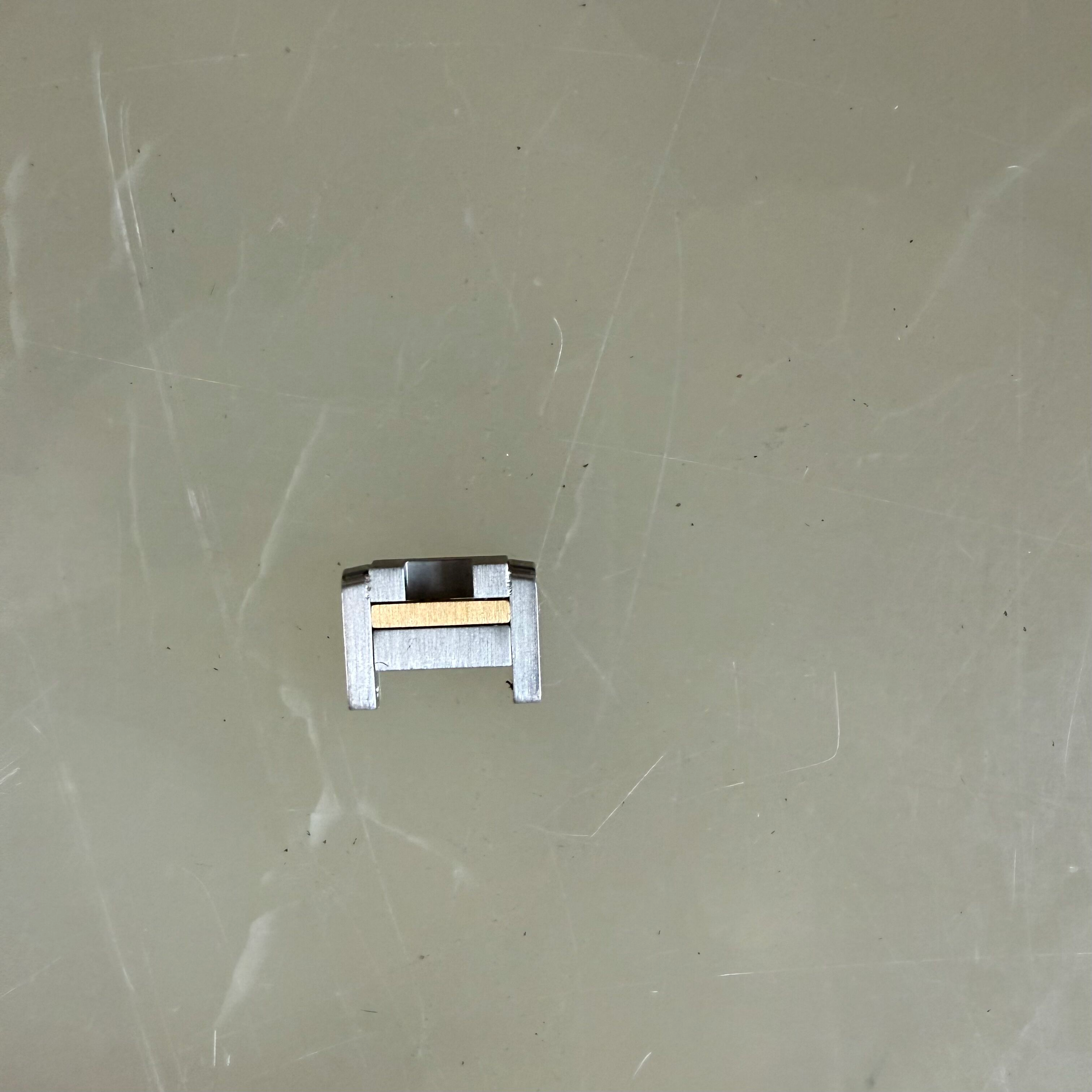 Authentic Cartier Tank Francaise Stainless Steel Gold Link 14.5mm