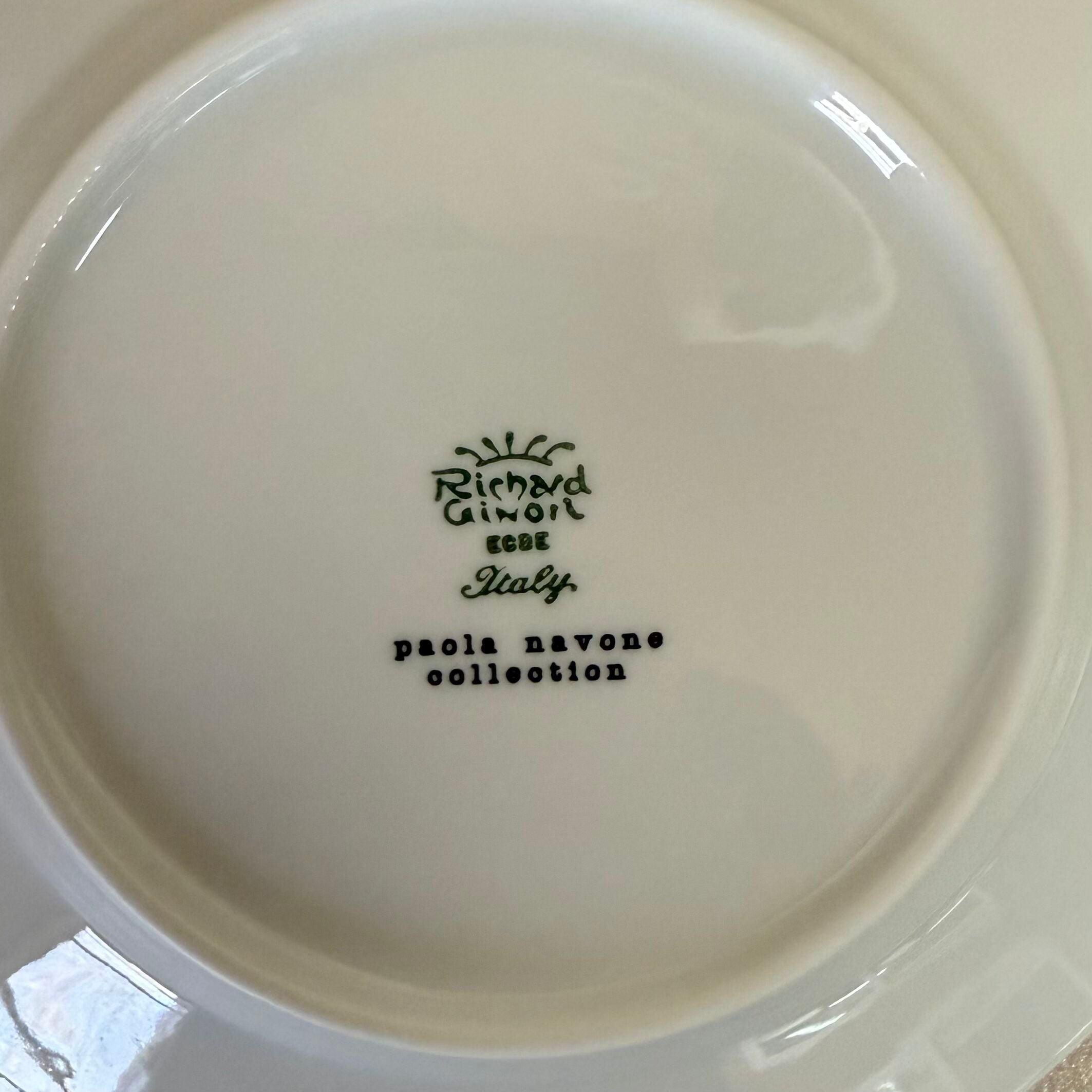 Richard Ginori Paola Navone Collection Casa Dolce Casa Dessert Plate Set of 6 #2