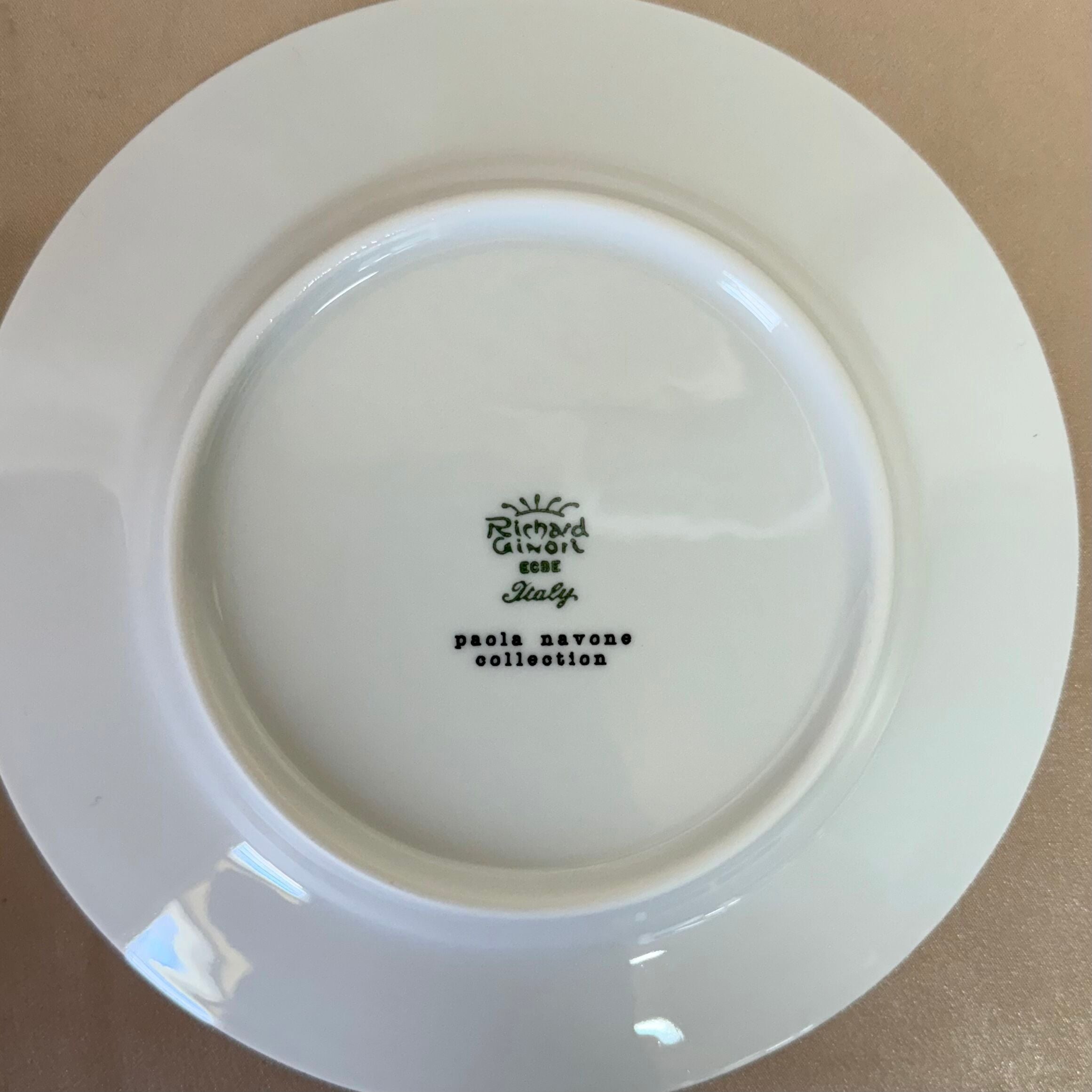 Richard Ginori Paola Navone Collection Casa Dolce Casa Dessert Plate Set of 6