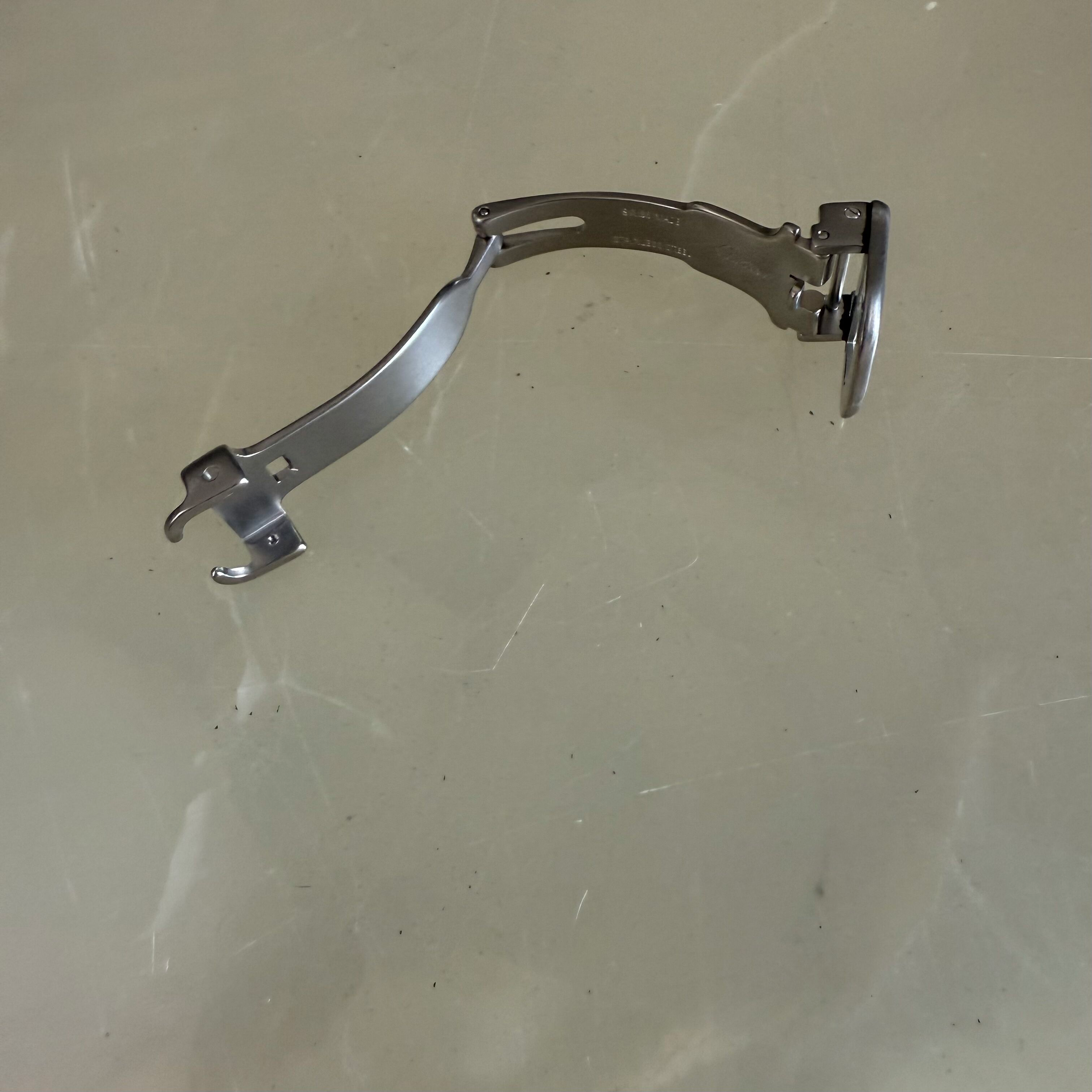 Authentic Cartier 12mm Deployment Clasp For Strap w/ Holes