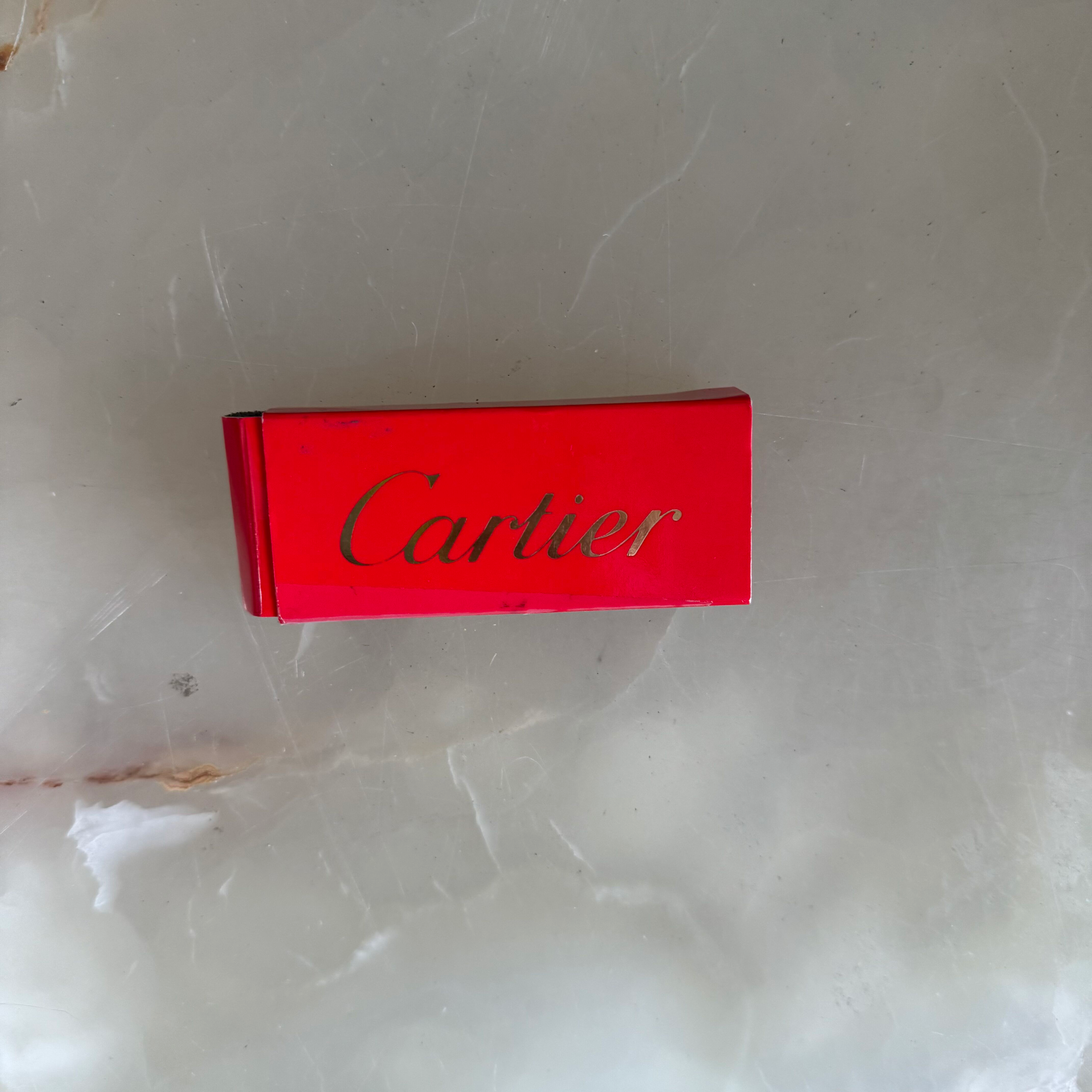 Authentic Cartier 14mm Deployant Clasp For Strap w/ Holes