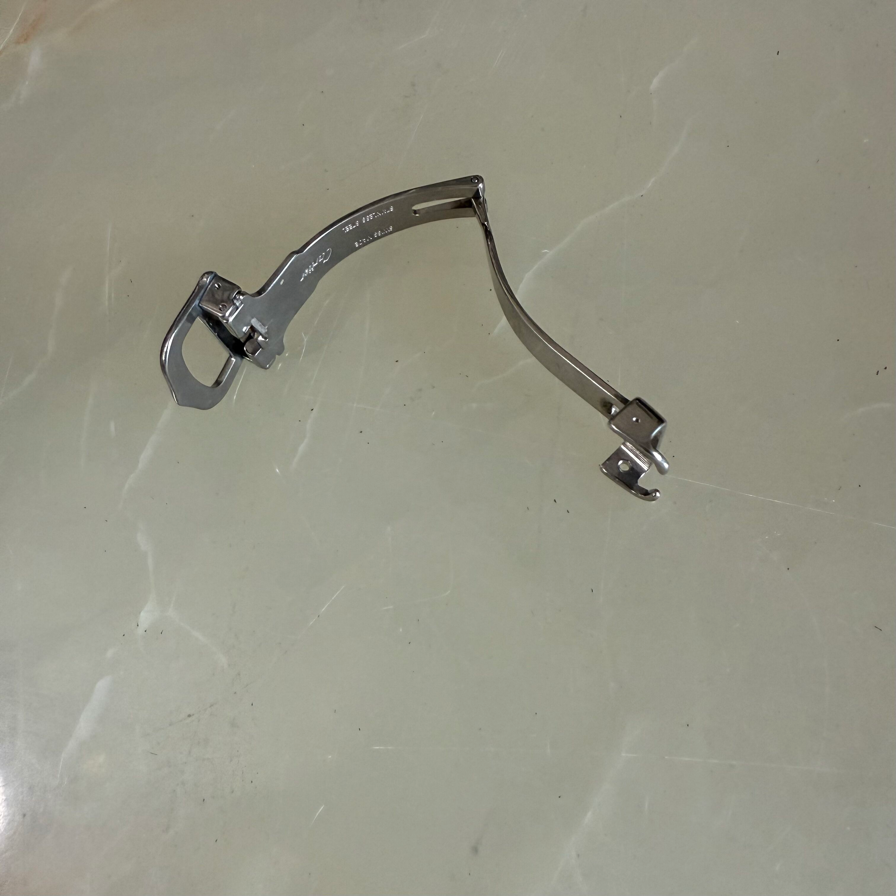 Authentic Cartier 14mm Deployant Clasp For Strap w/ Holes