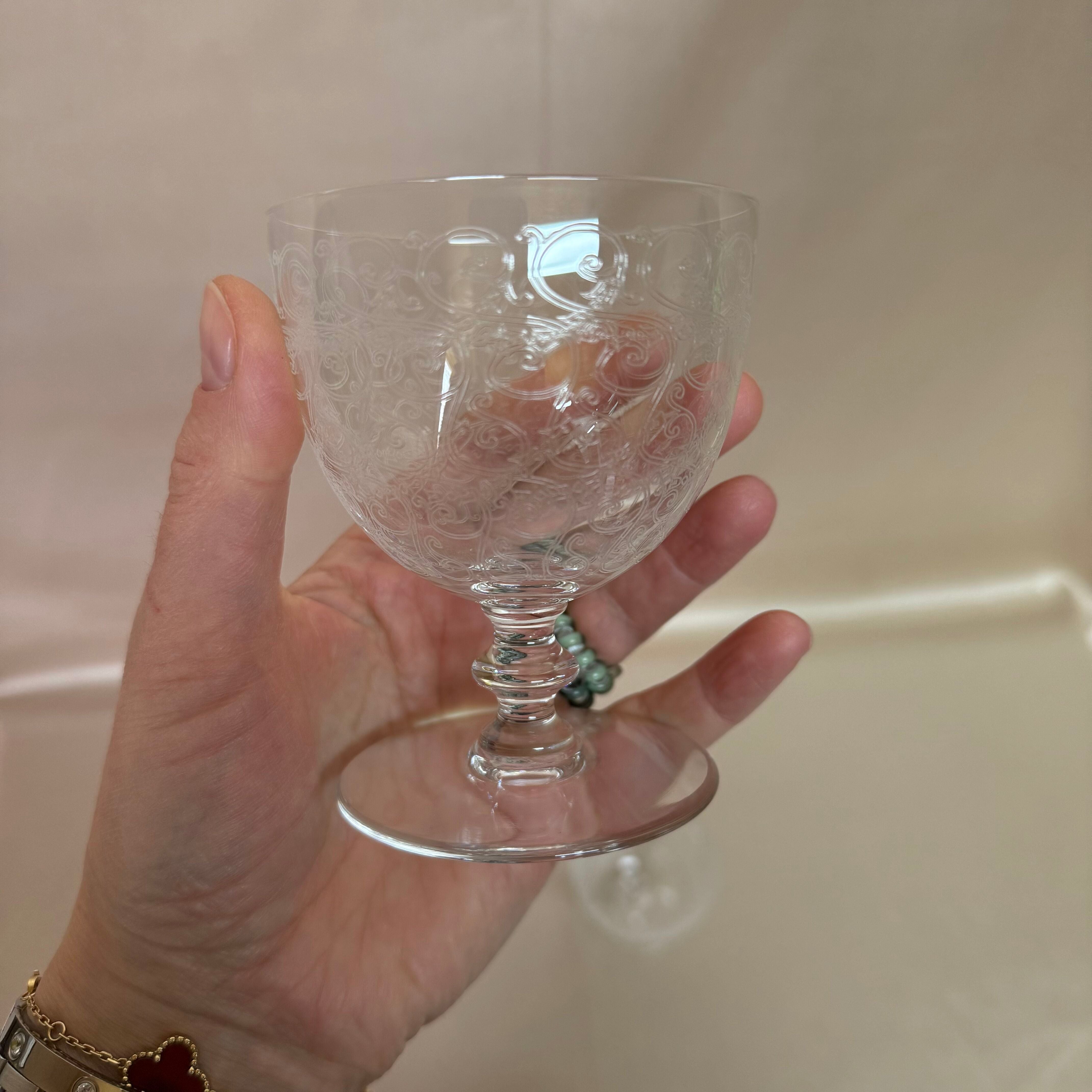 Baccarat Rohan Crystal Water Goblet Set of 2
