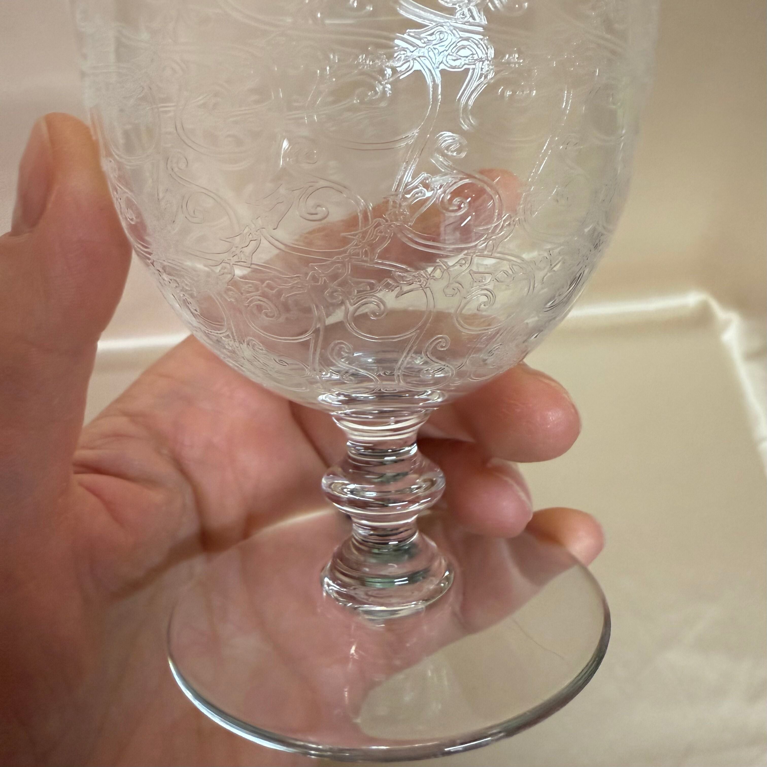 Baccarat Rohan Crystal Water Goblet Set of 2