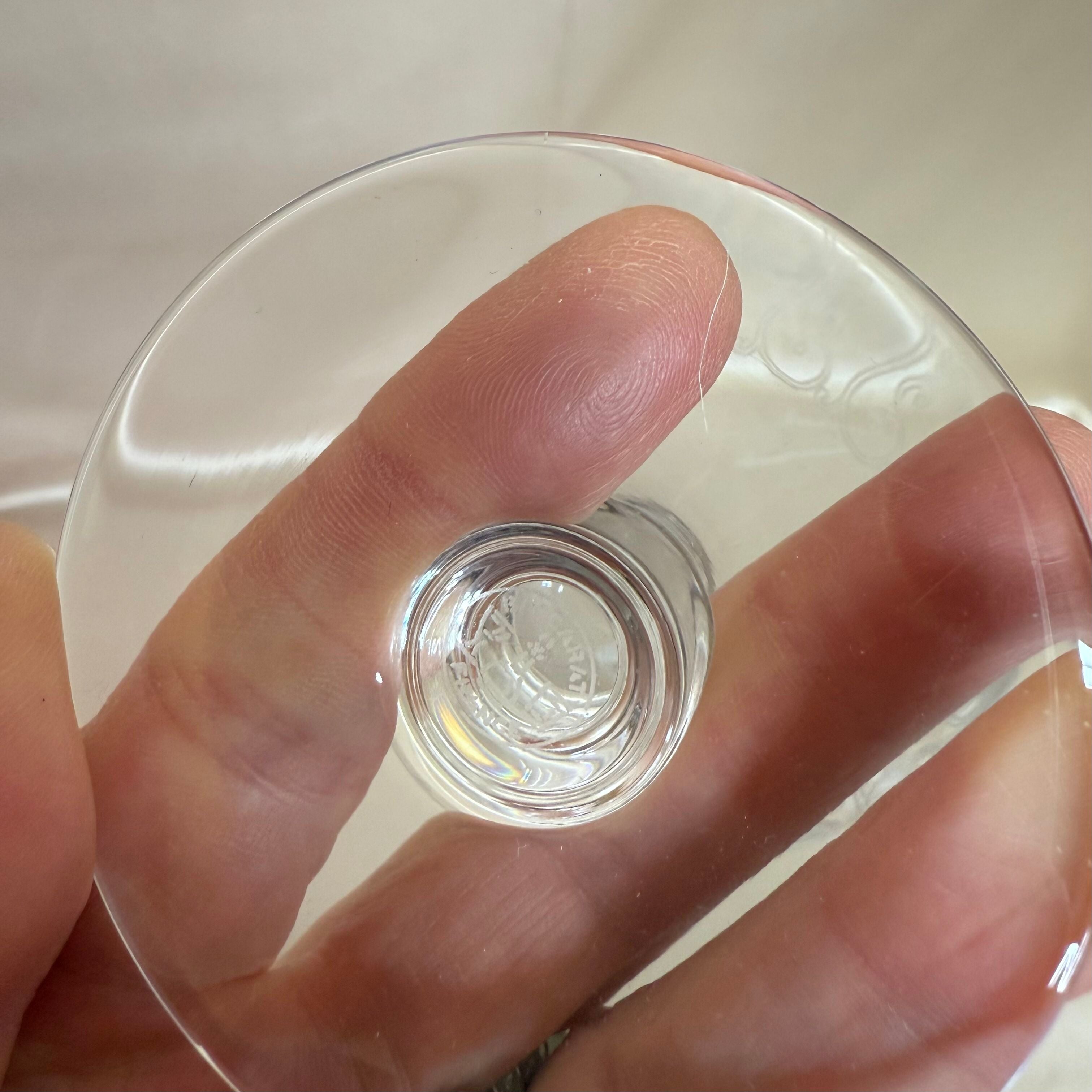 Baccarat Rohan Crystal Water Goblet Set of 2