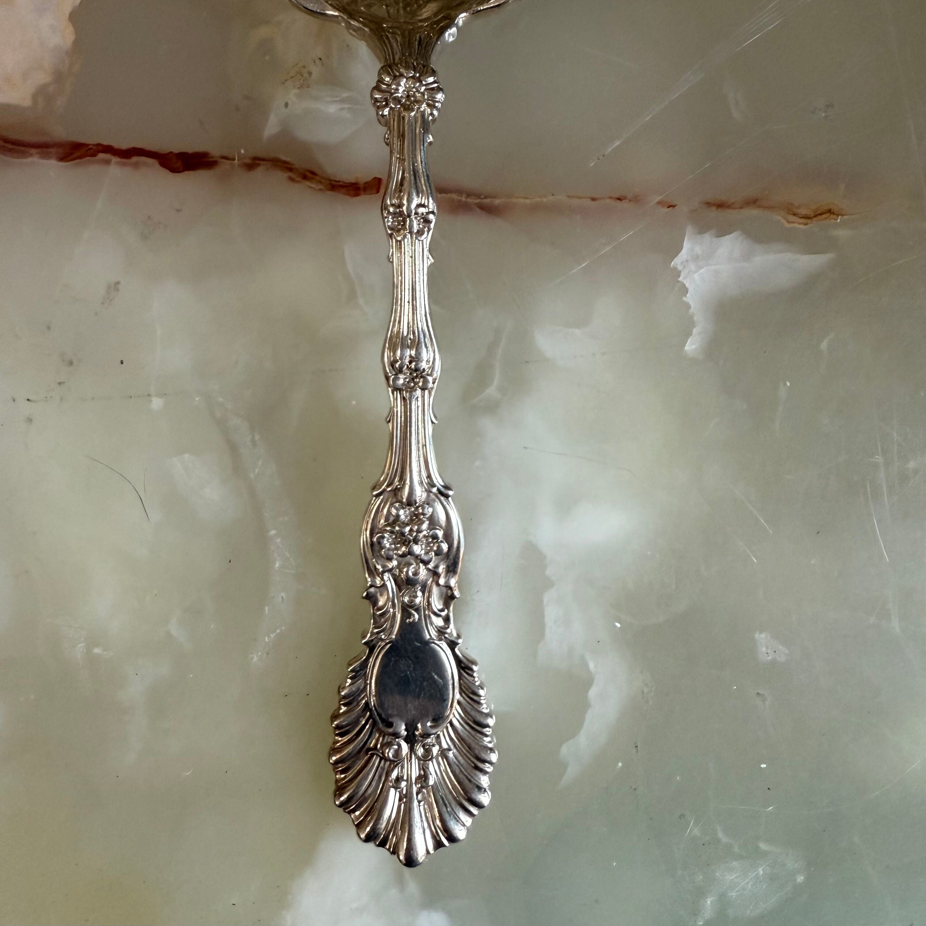 Whiting Radiant Sterling Solid Macaroni Server