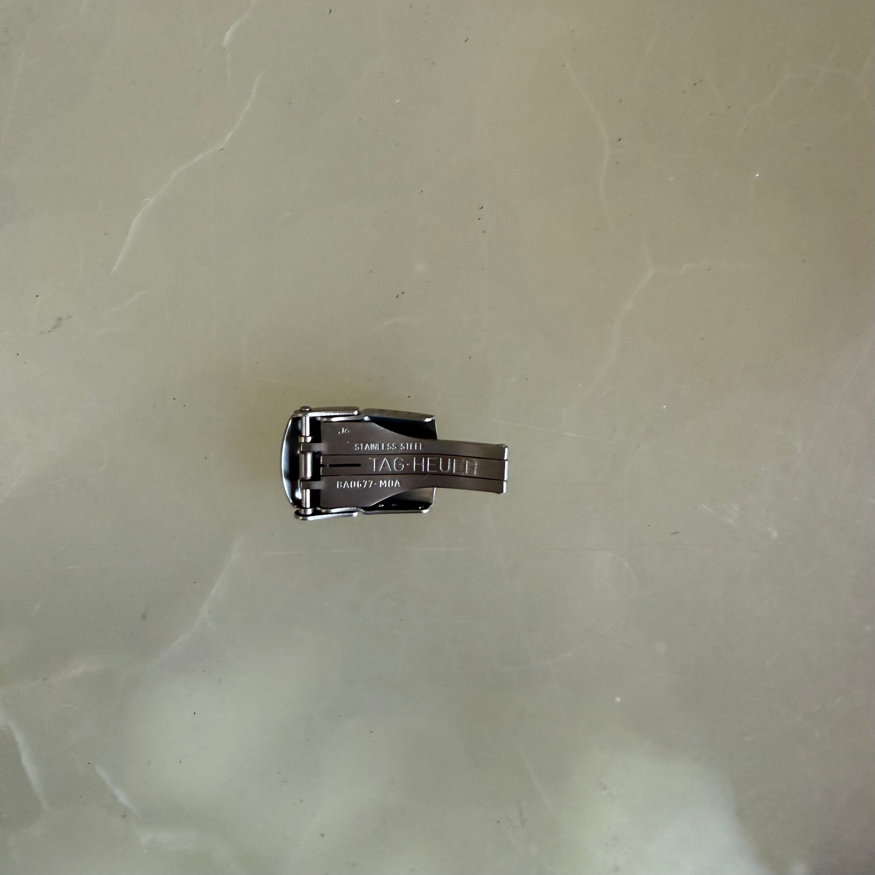 Authentic TAG Heuer Steel Deployment Clasp 14mm BA0677-MOA