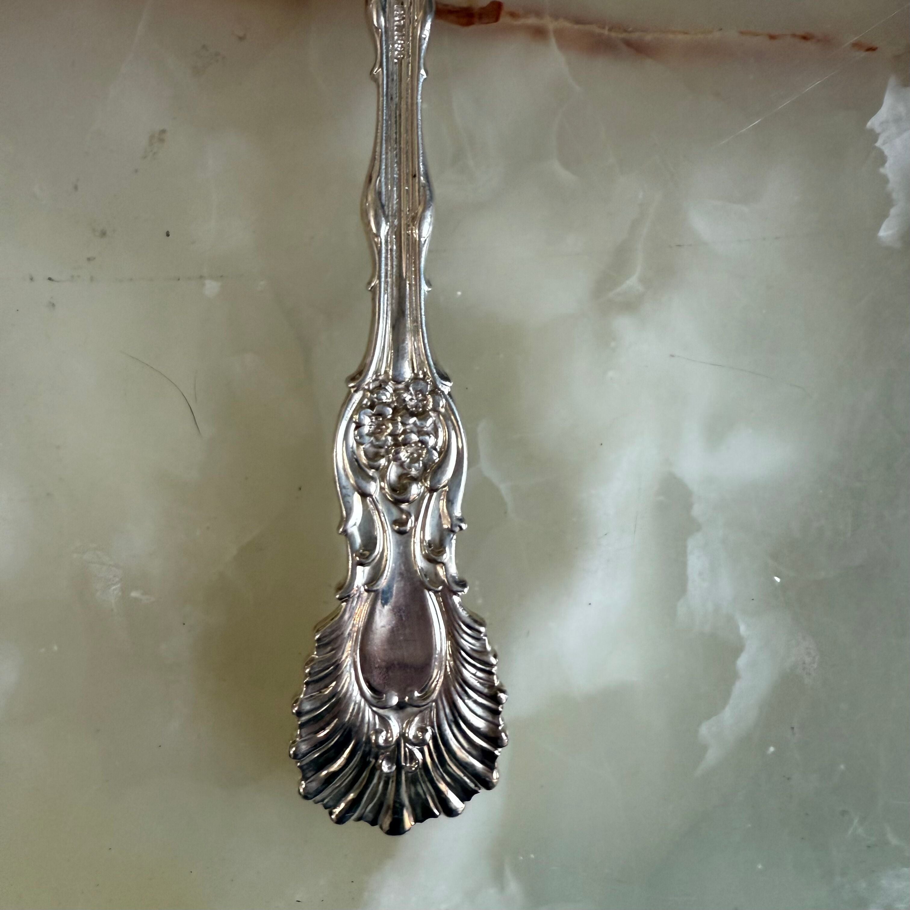 Whiting Radiant Sterling Solid Macaroni Server